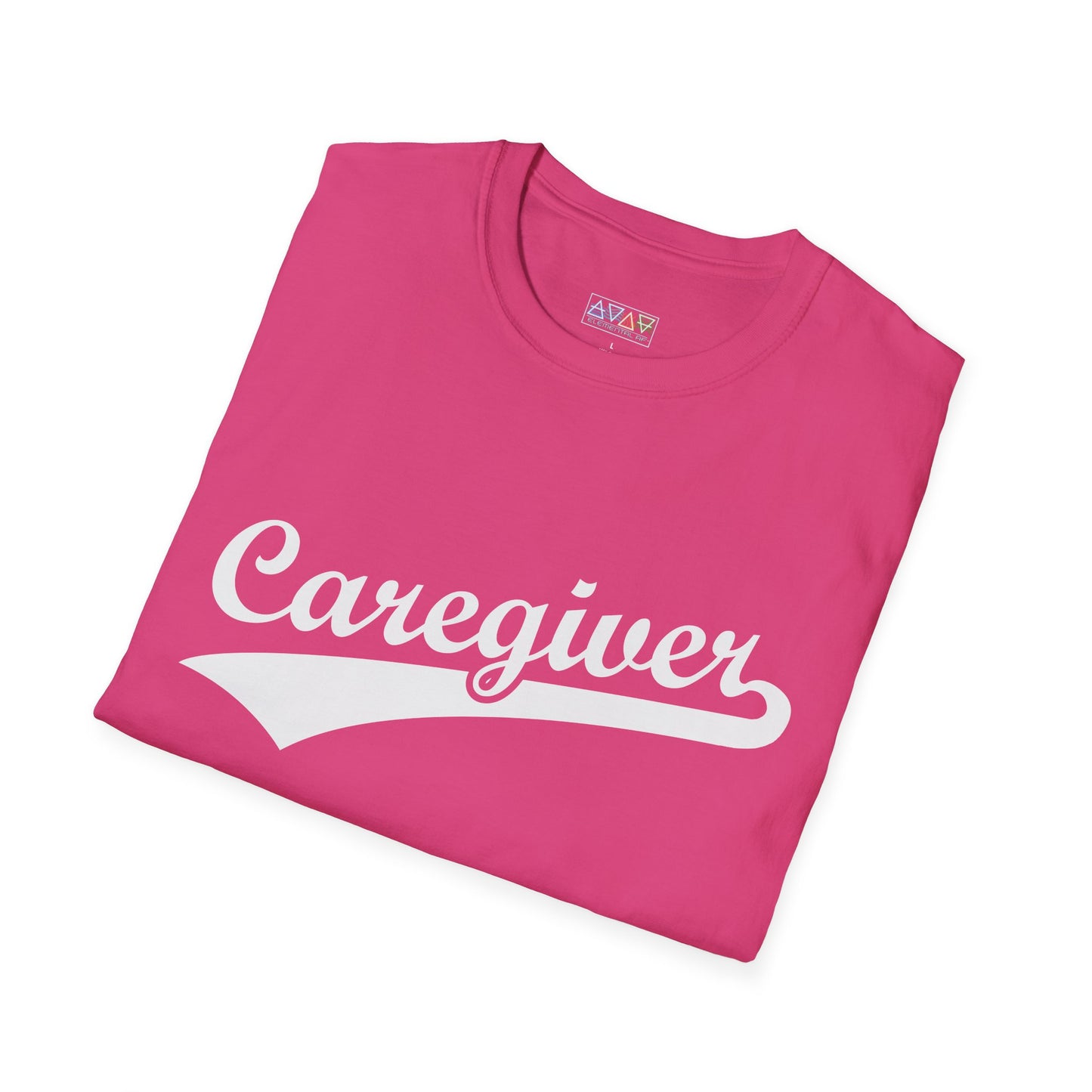 Caregiver Unisex Softstyle T-Shirt, Perfect Gift for Nurses, Supportive Apparel, Caregiver Appreciation, Comfort Tee