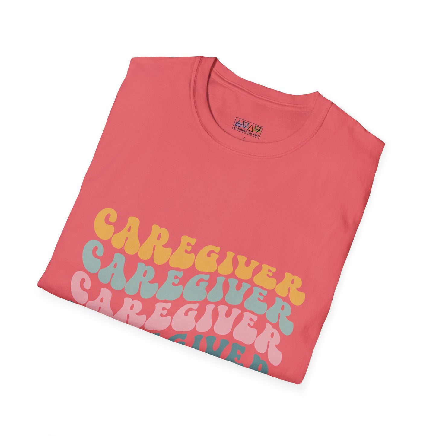 Caregiver Unisex Softstyle T-Shirt, Perfect Gift for Nurses, Health Workers, Caregivers, Appreciation Day, Wellness Wear