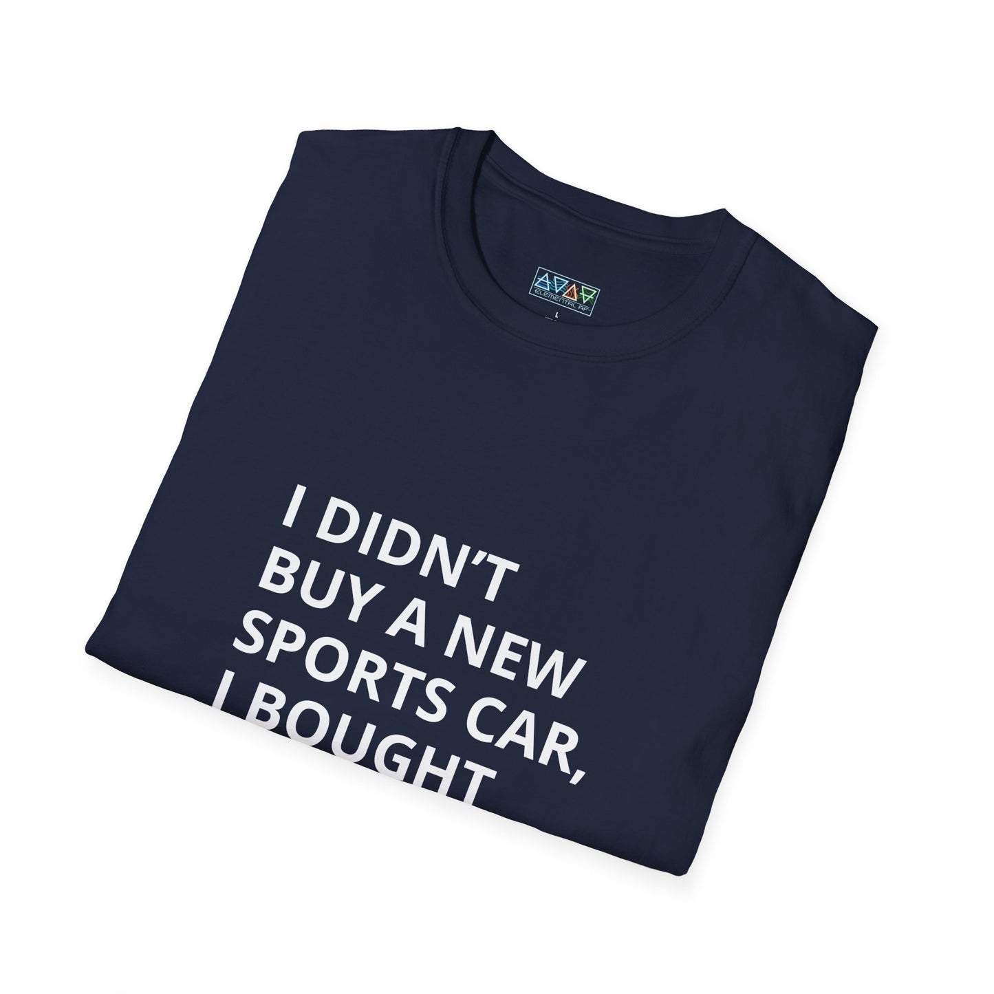 Funny Mid-Life Statement T-Shirt - With Quirky Drink Phrase for Humor Lovers, Perfect Gift for Friends, Casual Wear, Birthdays, Parties