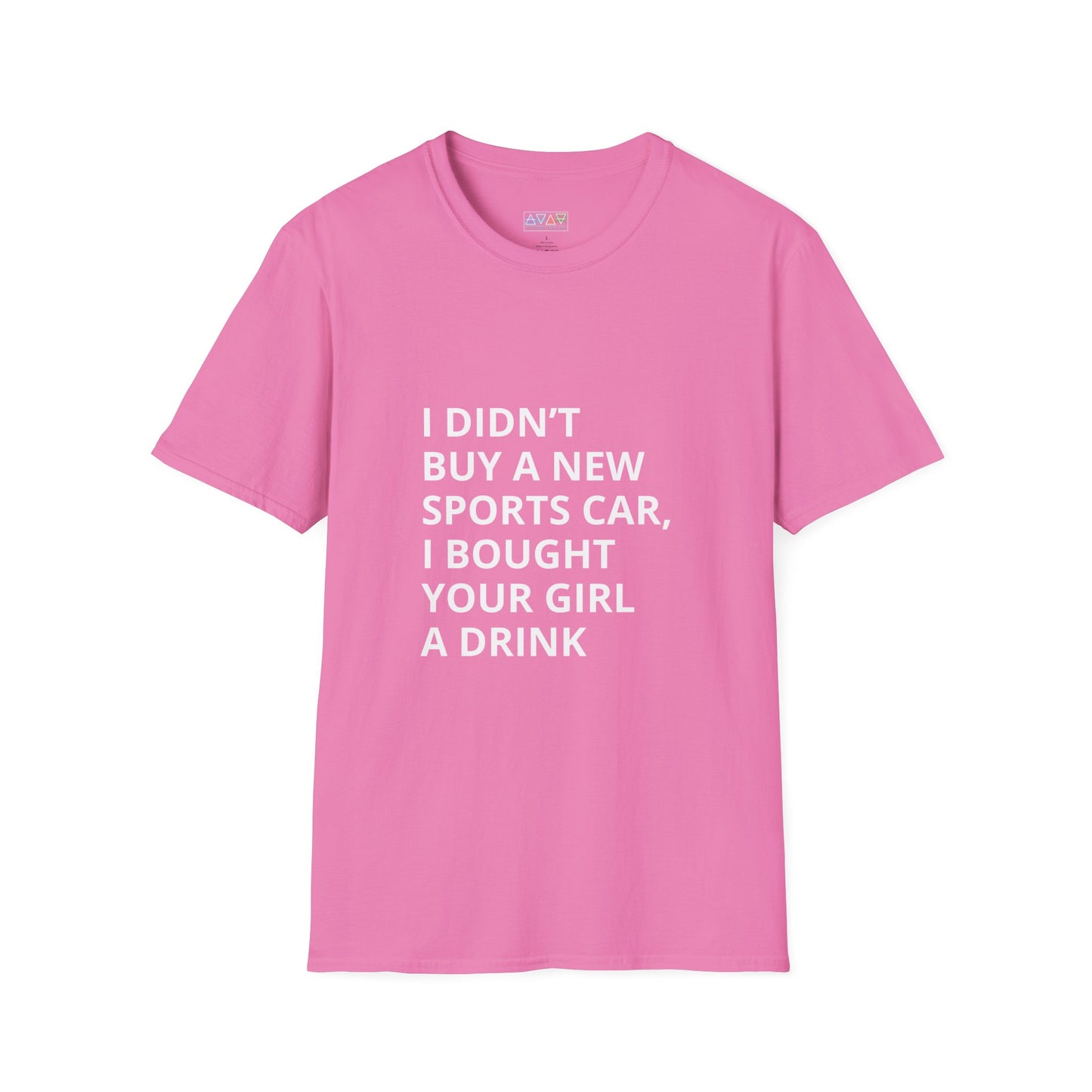 Funny Mid-Life Statement T-Shirt - With Quirky Drink Phrase for Humor Lovers, Perfect Gift for Friends, Casual Wear, Birthdays, Parties
