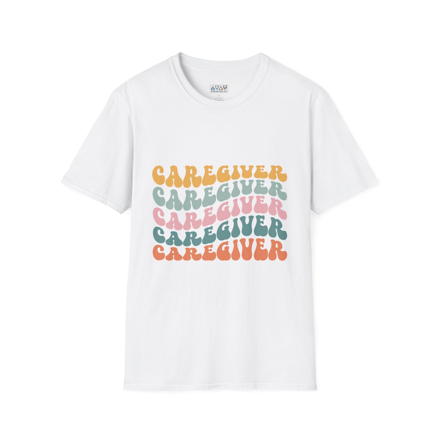 Caregiver Unisex Softstyle T-Shirt, Perfect Gift for Nurses, Health Workers, Caregivers, Appreciation Day, Wellness Wear