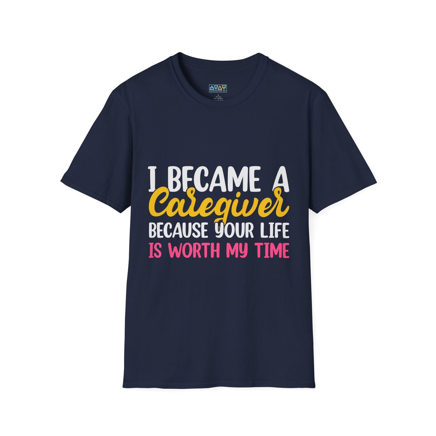 Caregiver Appreciation T-Shirt, Gift for Nurses or Healthcare Workers, Caregiver Life Tee, Supportive Quote Shirt, Nursing Humor Shirt,