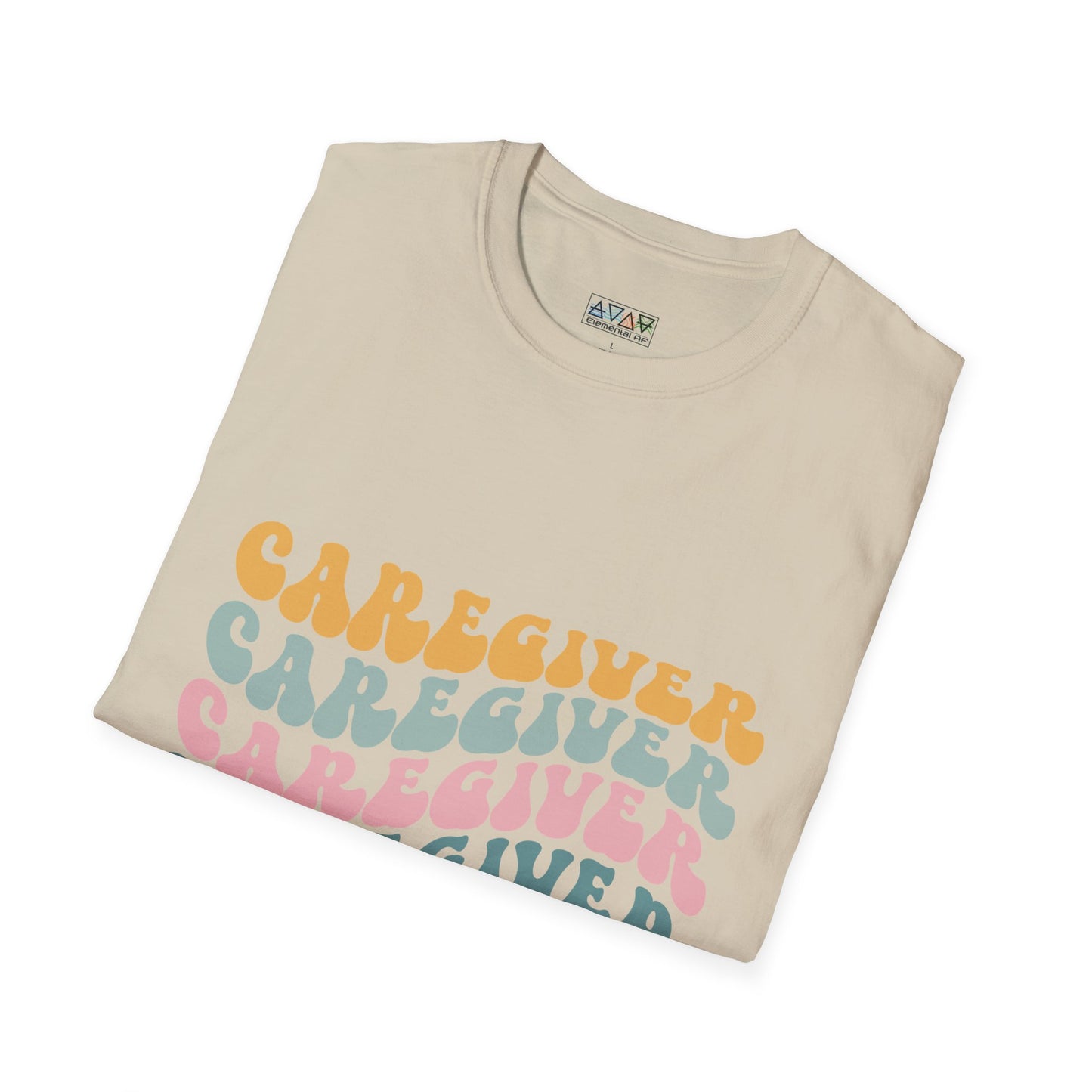 Caregiver Unisex Softstyle T-Shirt, Perfect Gift for Nurses, Health Workers, Caregivers, Appreciation Day, Wellness Wear