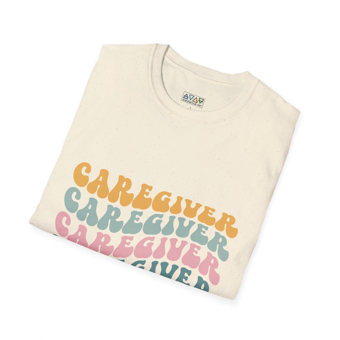 Caregiver Unisex Softstyle T-Shirt, Perfect Gift for Nurses, Health Workers, Caregivers, Appreciation Day, Wellness Wear