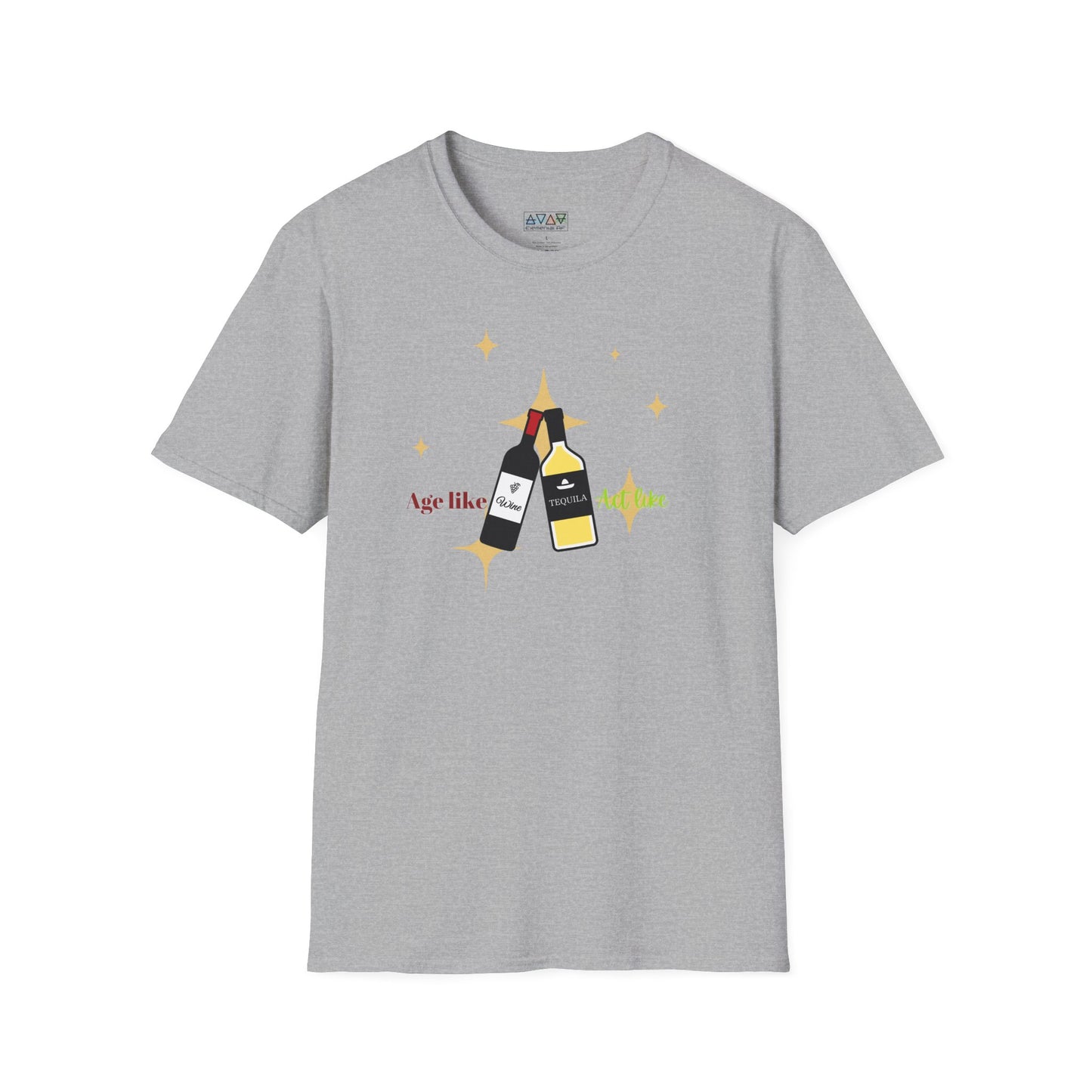 Funny Wine Lover T-Shirt - "Aging Like Fine Wine" Graphic Tee, Perfect Gift for Birthday, Holiday, Wine Tasting Events, Adult Humor