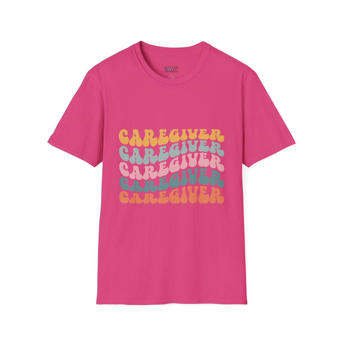 Caregiver Unisex Softstyle T-Shirt, Perfect Gift for Nurses, Health Workers, Caregivers, Appreciation Day, Wellness Wear