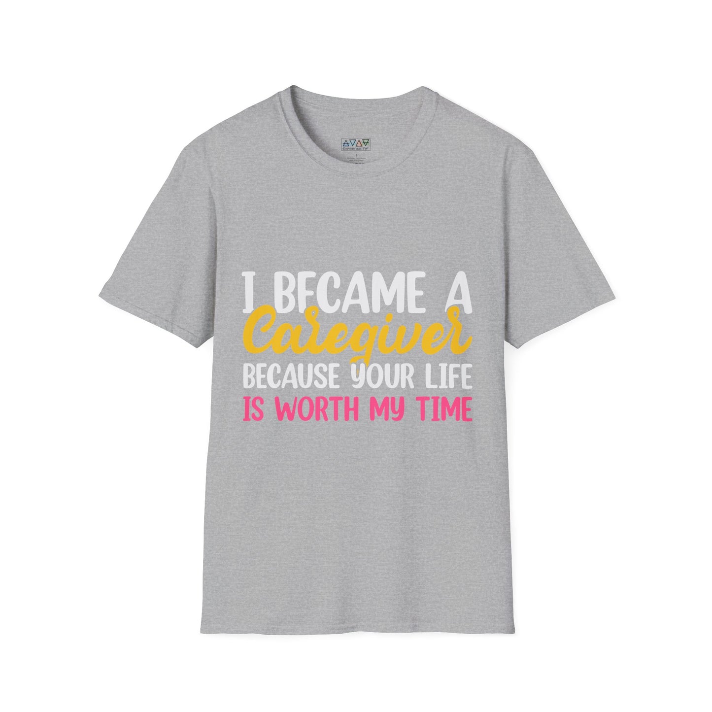 Caregiver Appreciation T-Shirt, Gift for Nurses or Healthcare Workers, Caregiver Life Tee, Supportive Quote Shirt, Nursing Humor Shirt,