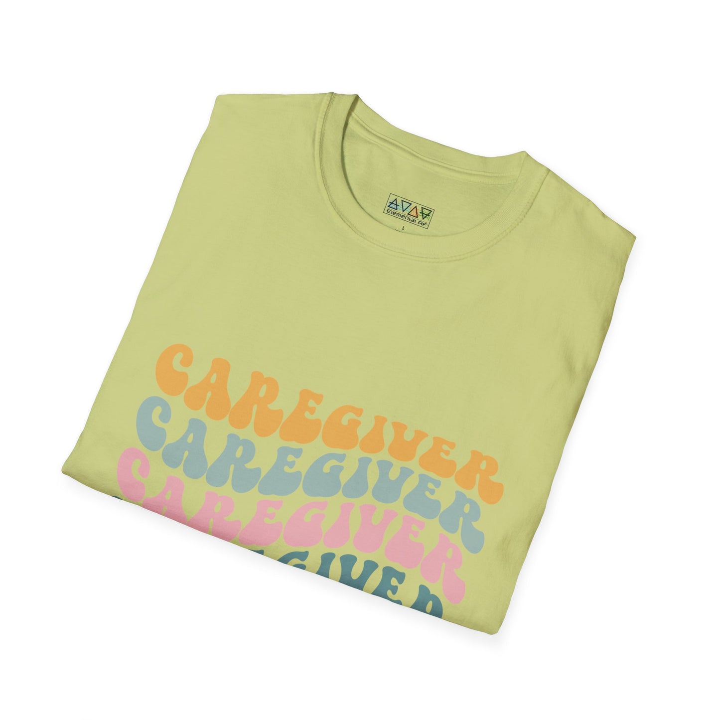 Caregiver Unisex Softstyle T-Shirt, Perfect Gift for Nurses, Health Workers, Caregivers, Appreciation Day, Wellness Wear