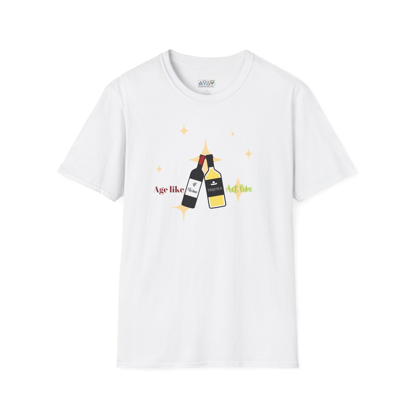 Funny Wine Lover T-Shirt - "Aging Like Fine Wine" Graphic Tee, Perfect Gift for Birthday, Holiday, Wine Tasting Events, Adult Humor