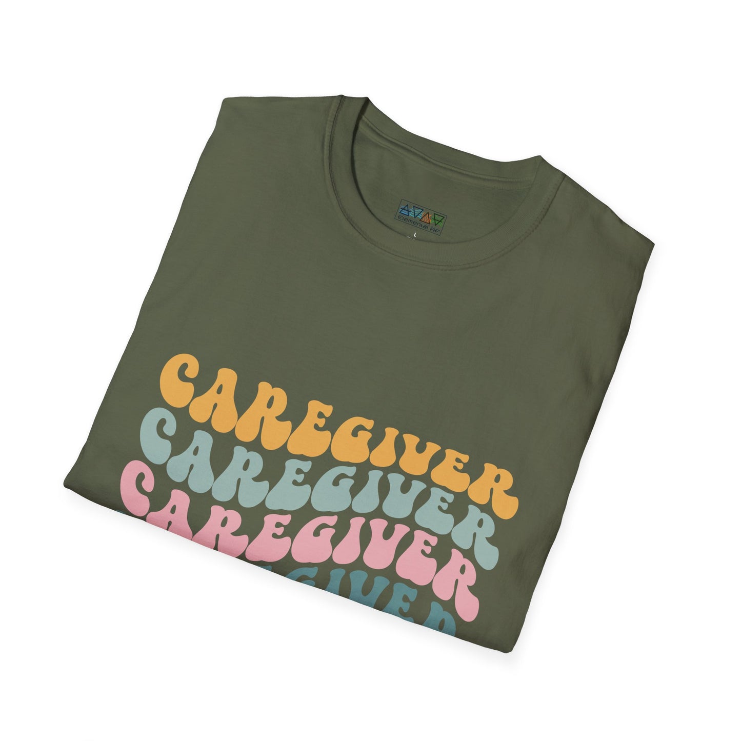 Caregiver Unisex Softstyle T-Shirt, Perfect Gift for Nurses, Health Workers, Caregivers, Appreciation Day, Wellness Wear