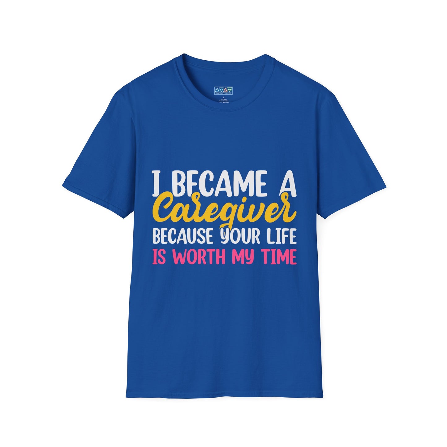 Caregiver Appreciation T-Shirt, Gift for Nurses or Healthcare Workers, Caregiver Life Tee, Supportive Quote Shirt, Nursing Humor Shirt,