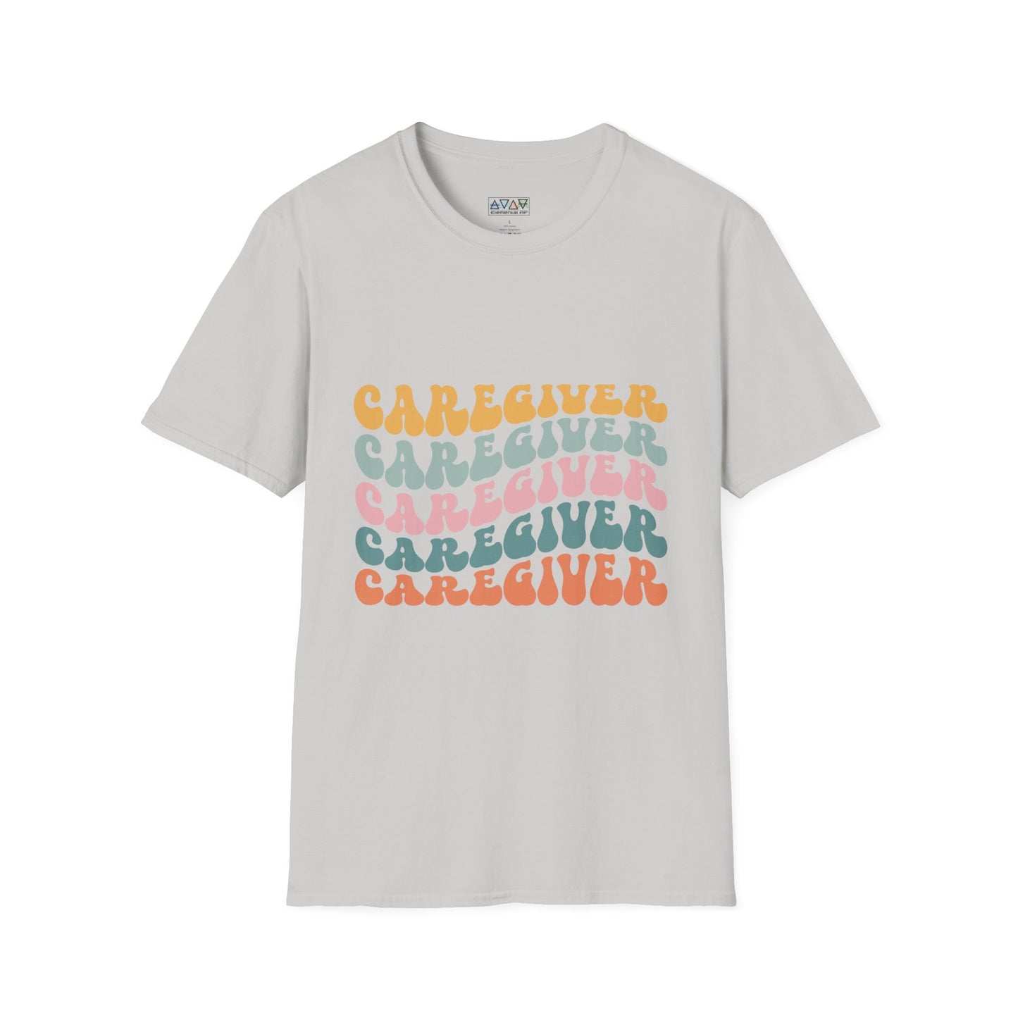 Caregiver Unisex Softstyle T-Shirt, Perfect Gift for Nurses, Health Workers, Caregivers, Appreciation Day, Wellness Wear