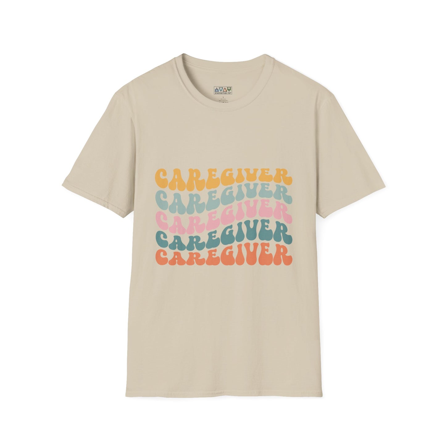 Caregiver Unisex Softstyle T-Shirt, Perfect Gift for Nurses, Health Workers, Caregivers, Appreciation Day, Wellness Wear