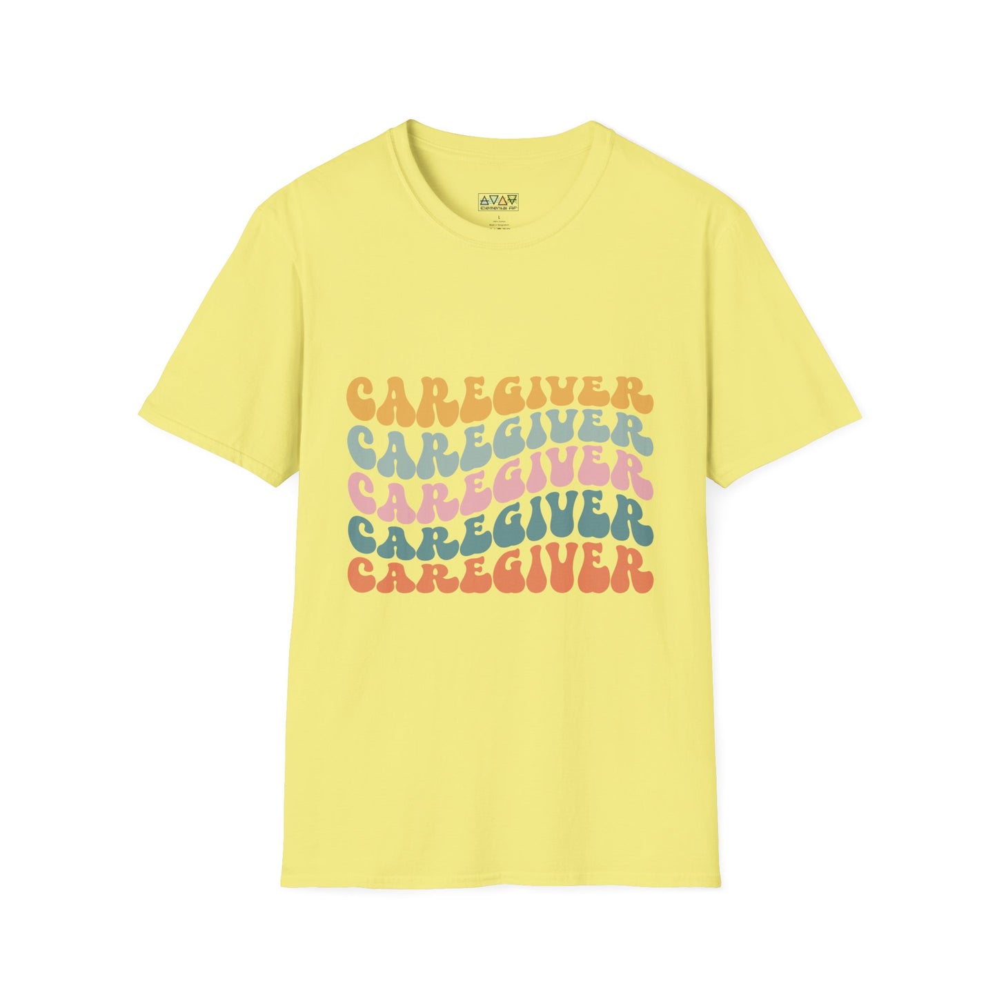 Caregiver Unisex Softstyle T-Shirt, Perfect Gift for Nurses, Health Workers, Caregivers, Appreciation Day, Wellness Wear