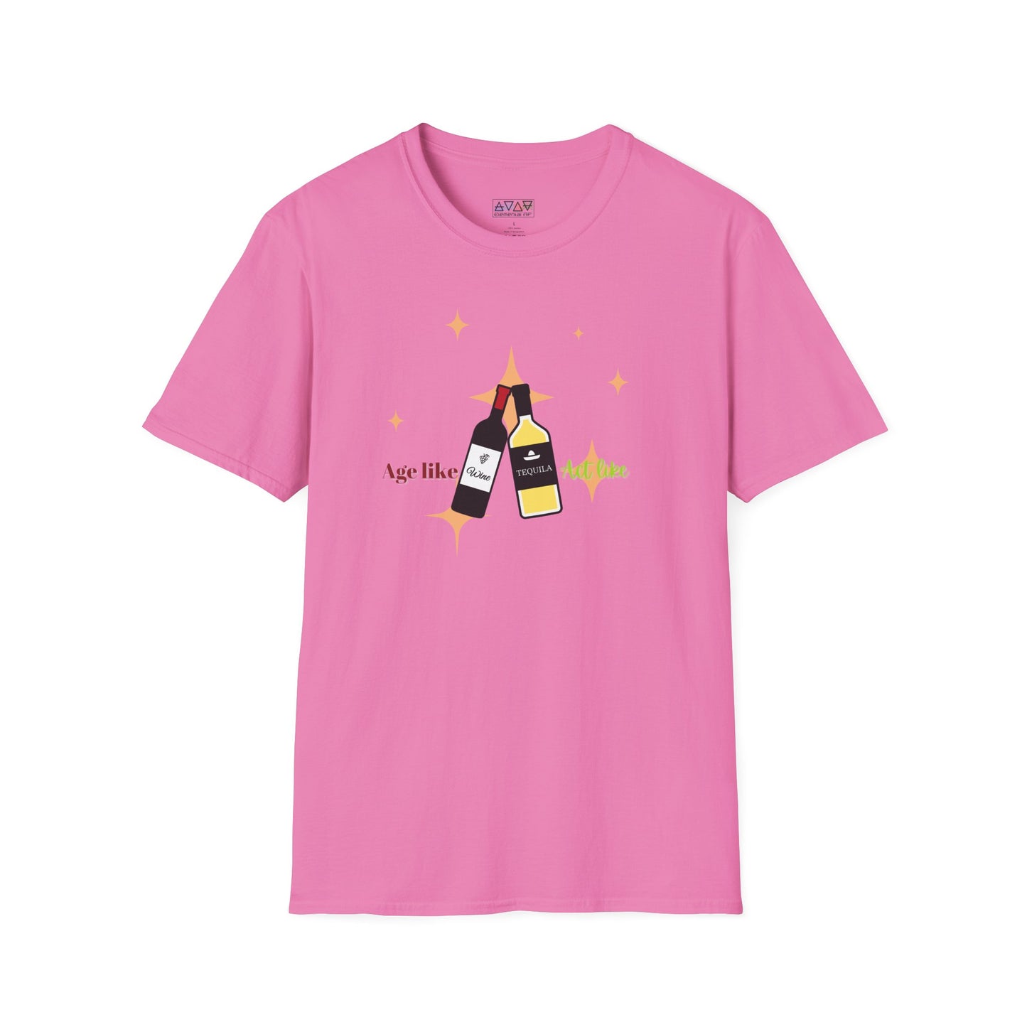 Funny Wine Lover T-Shirt - "Aging Like Fine Wine" Graphic Tee, Perfect Gift for Birthday, Holiday, Wine Tasting Events, Adult Humor