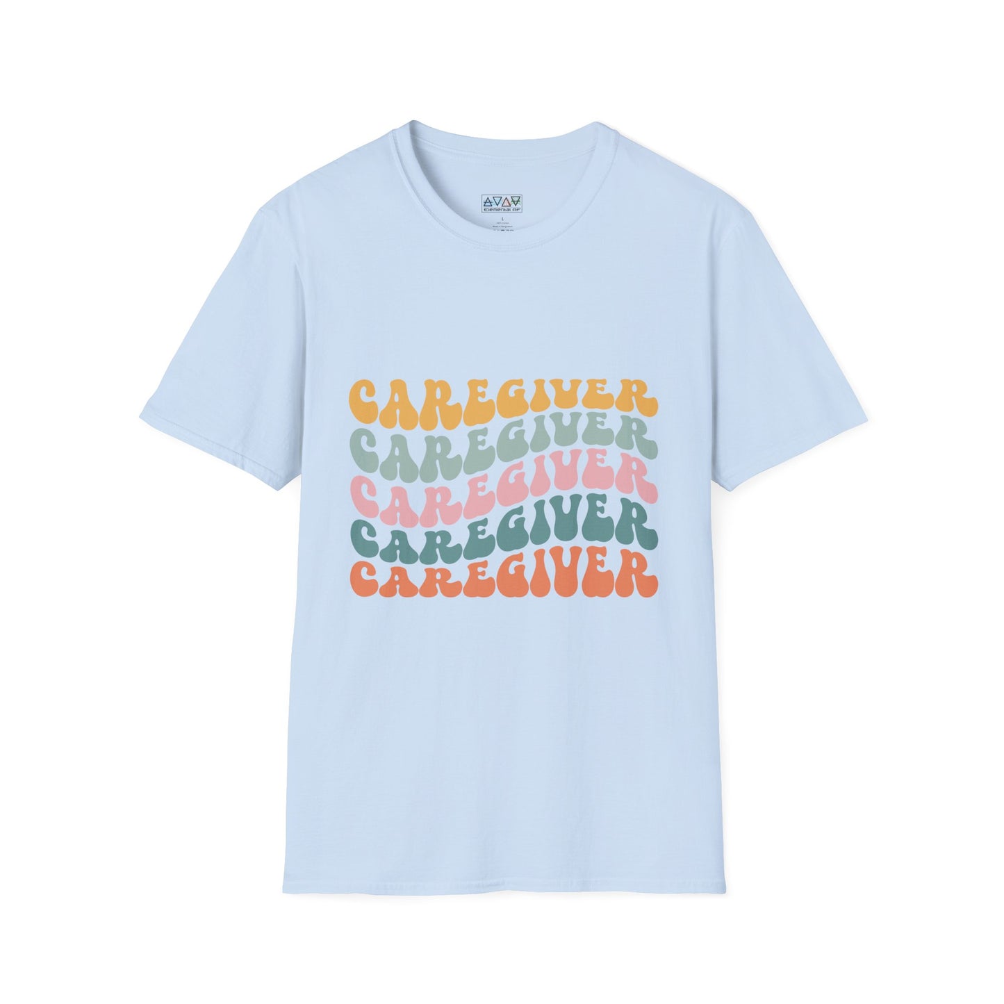 Caregiver Unisex Softstyle T-Shirt, Perfect Gift for Nurses, Health Workers, Caregivers, Appreciation Day, Wellness Wear