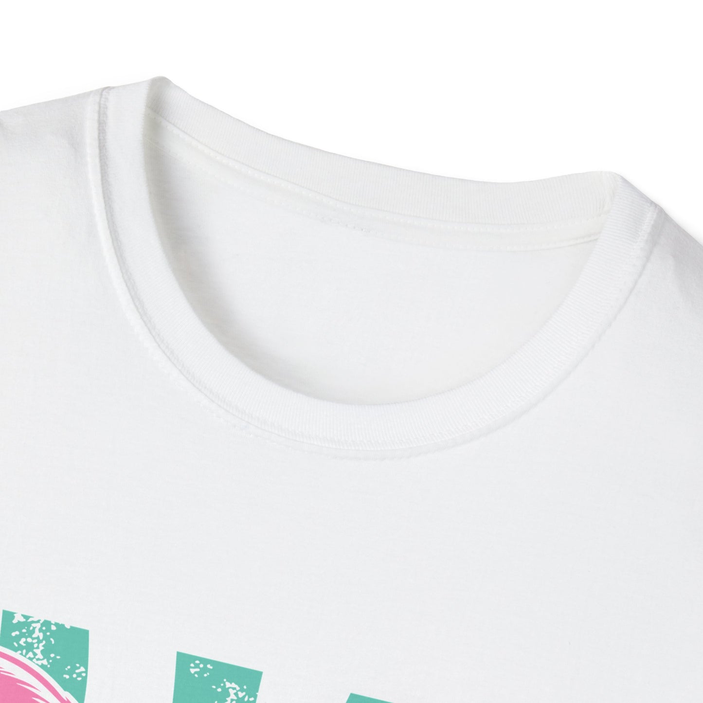 Cute Bunny Graphic T-Shirt, Easter Gift, Spring Fashion, Animal Lover Tee, Fun Casual Wear, Unisex Softstyle Top