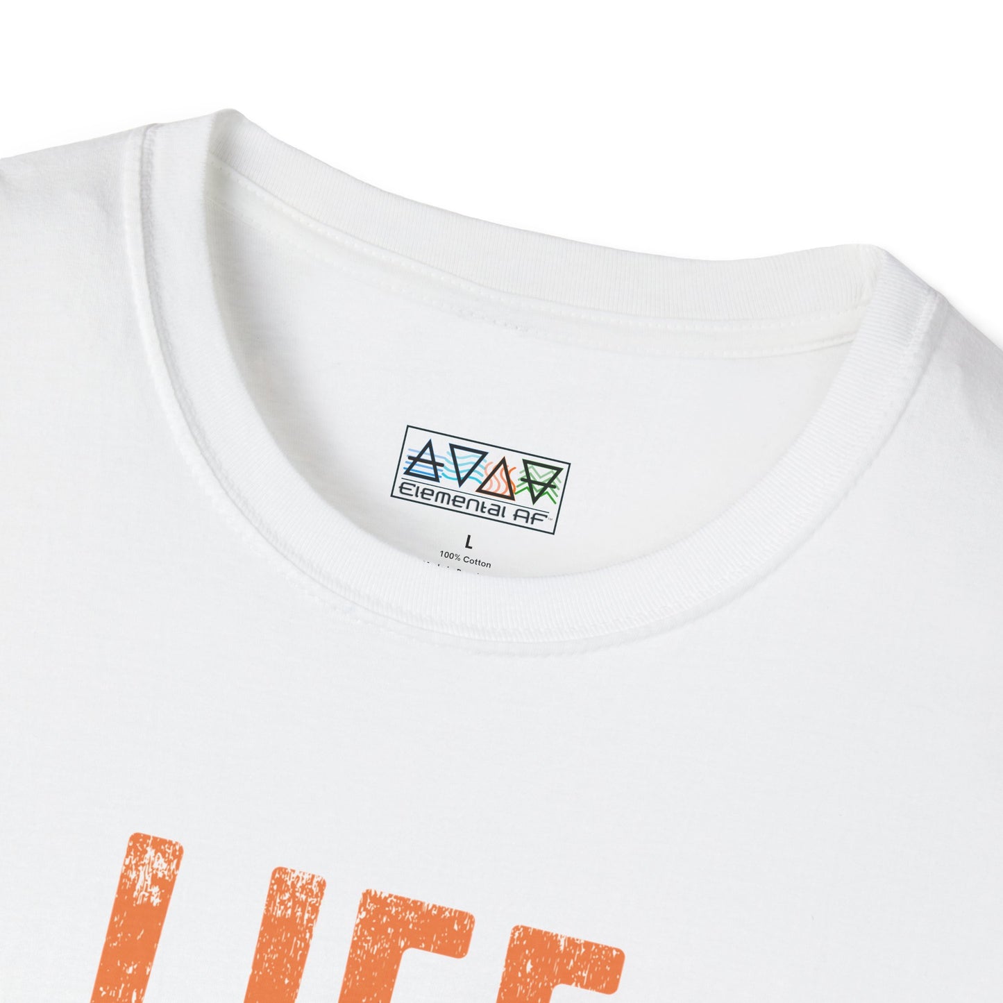 Mid-Life Motivational Quote T-Shirt, Unisex Inspirational Tee, Life Shirt, Order the Steak, Ditch the Crisis, Perfect for Everyday Wear
