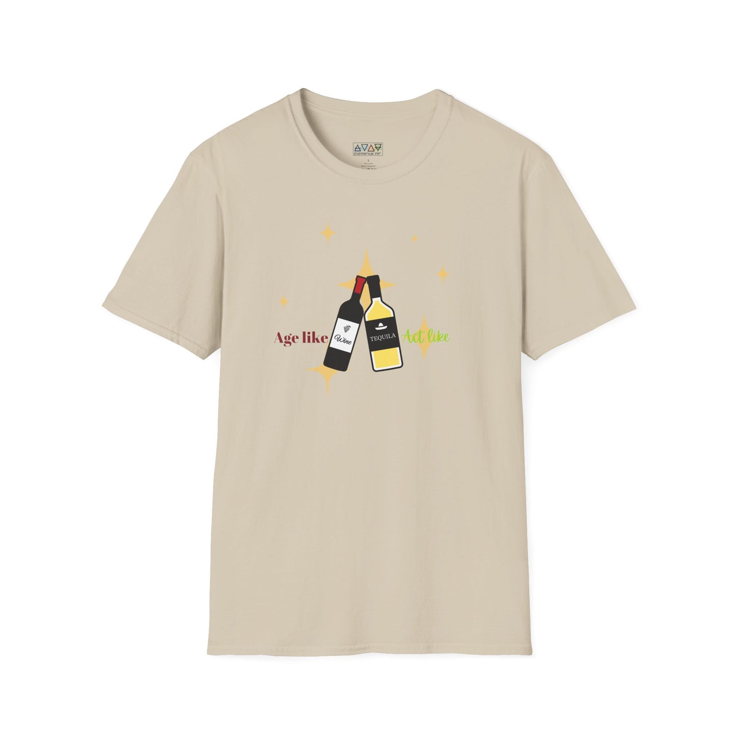 Funny Wine Lover T-Shirt - "Aging Like Fine Wine" Graphic Tee, Perfect Gift for Birthday, Holiday, Wine Tasting Events, Adult Humor