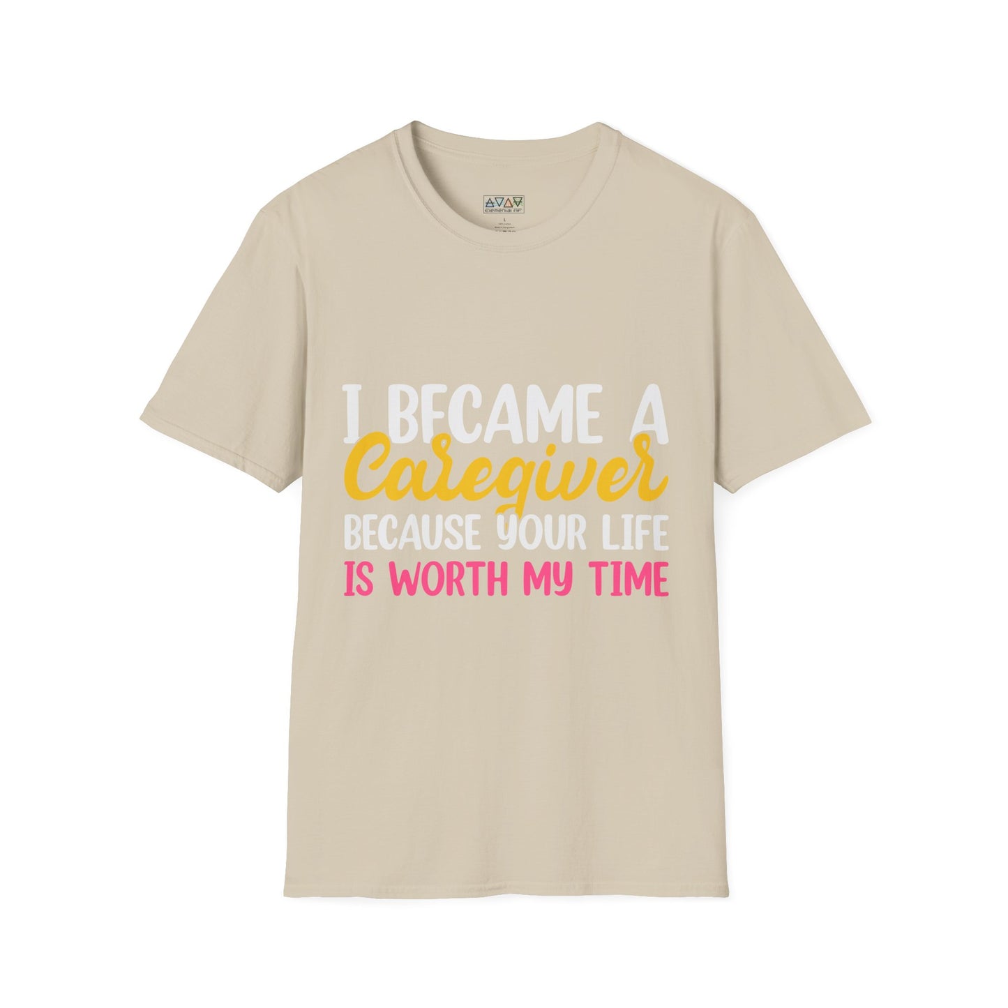 Caregiver Appreciation T-Shirt, Gift for Nurses or Healthcare Workers, Caregiver Life Tee, Supportive Quote Shirt, Nursing Humor Shirt,
