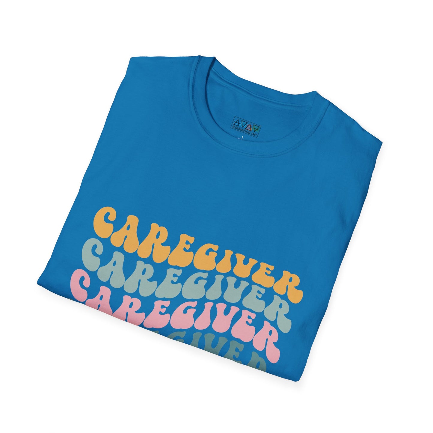 Caregiver Unisex Softstyle T-Shirt, Perfect Gift for Nurses, Health Workers, Caregivers, Appreciation Day, Wellness Wear
