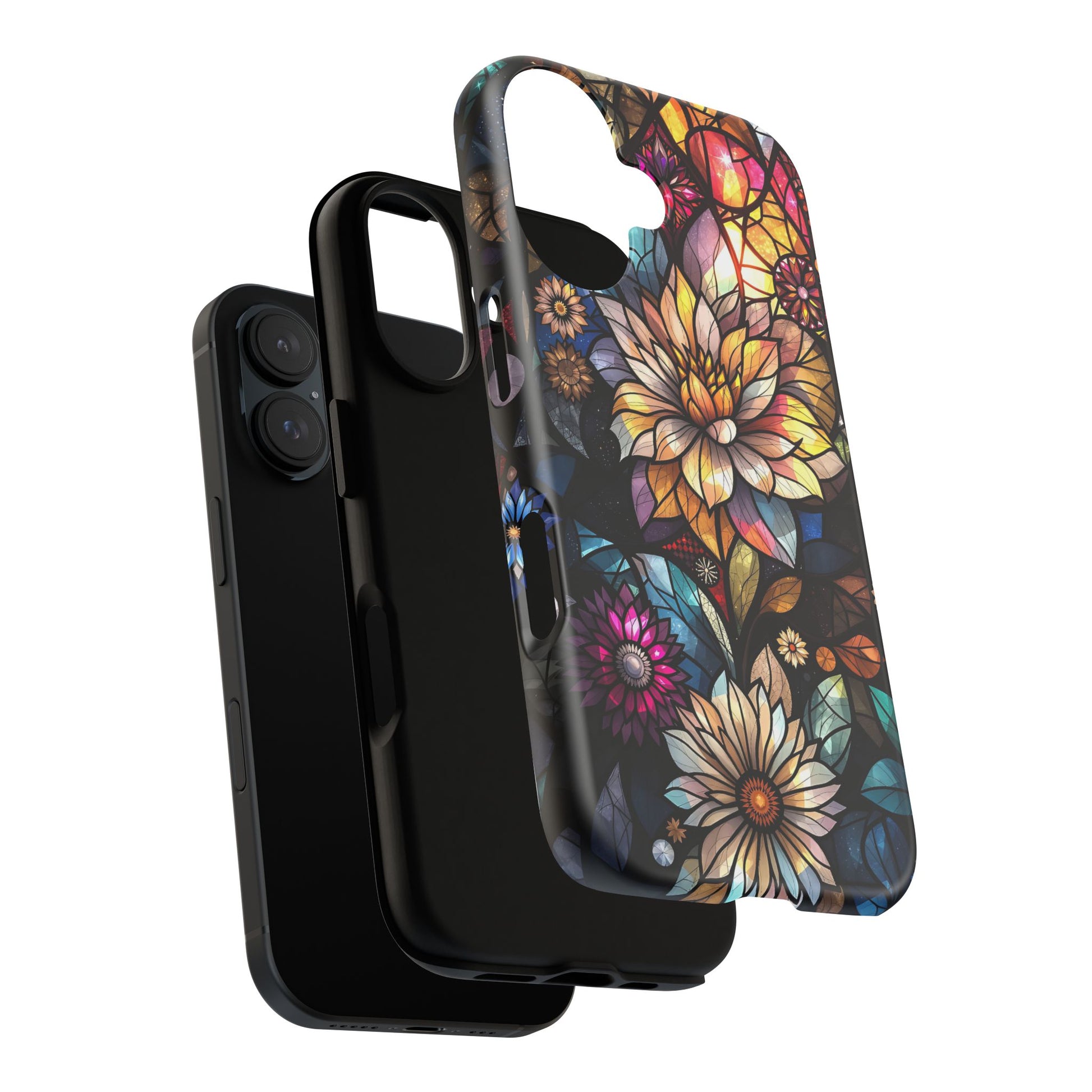 Floral Phone Case - Vibrant Petal Pattern, Tough Protection, Stylish Accessory, Gift for Nature Lovers, Eco-Friendly Design, Floral Art