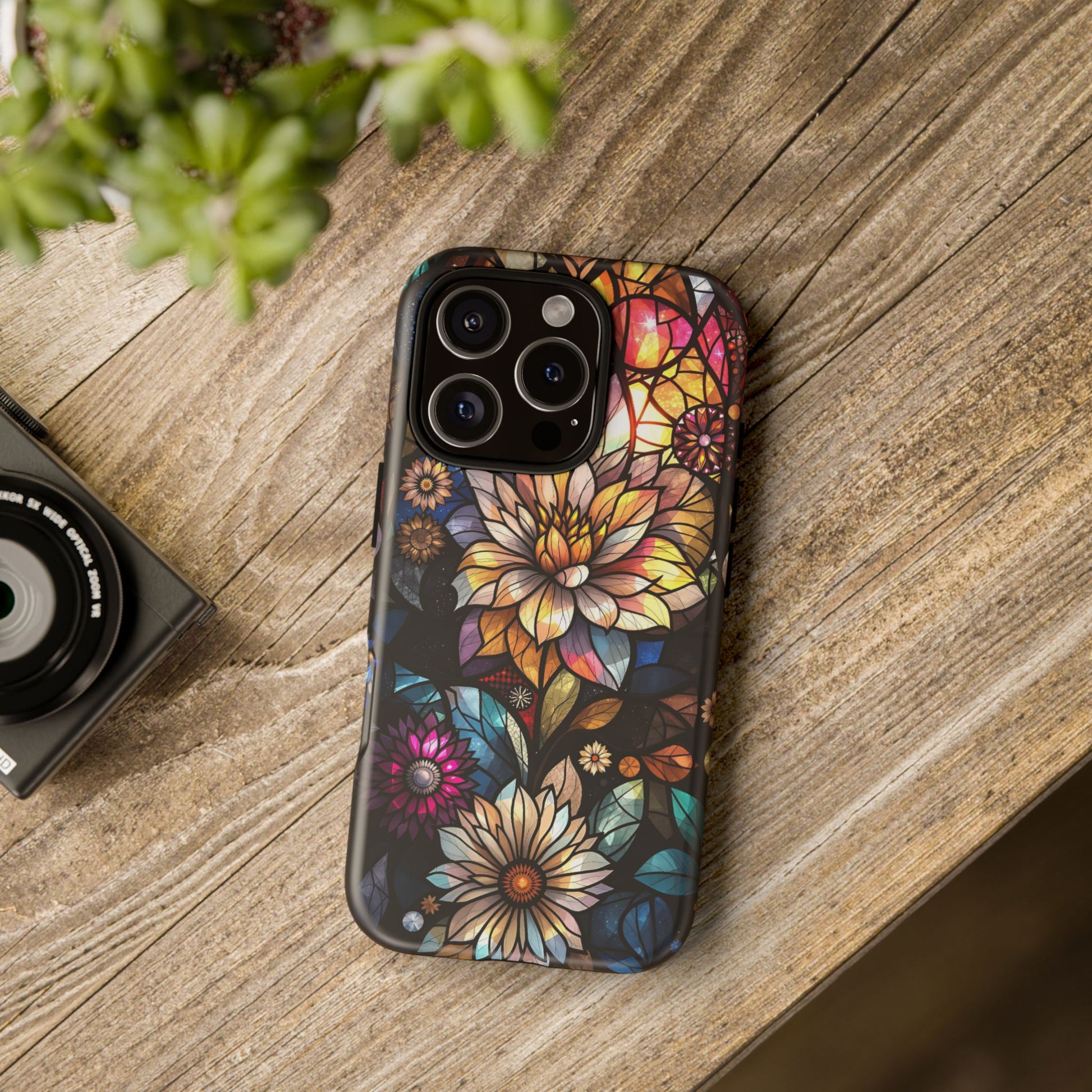 Floral Phone Case - Vibrant Petal Pattern, Tough Protection, Stylish Accessory, Gift for Nature Lovers, Eco-Friendly Design, Floral Art
