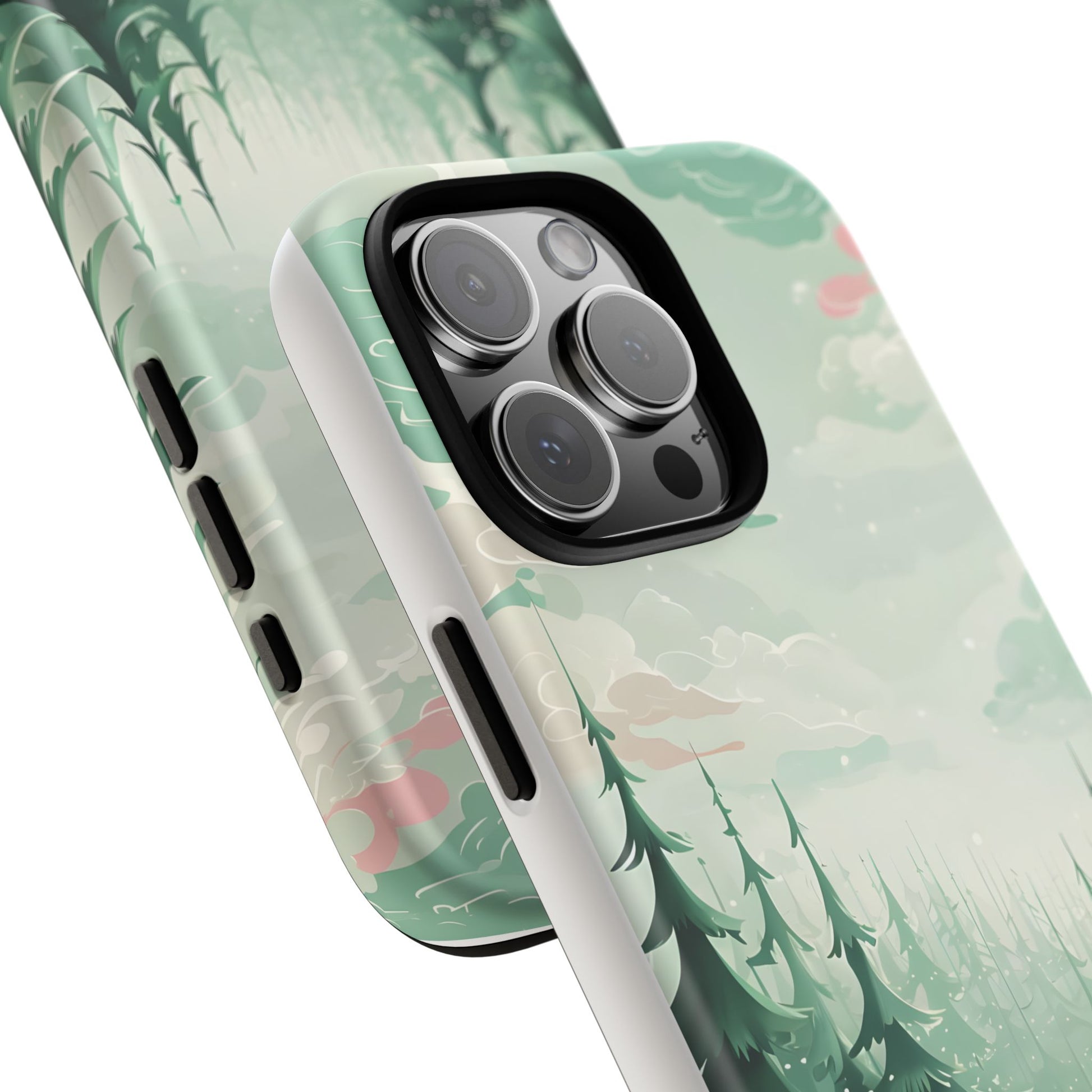 Phone Case, Tough Cover, Whimsical Enchanted Forest, Protective Phone Accessories, Forest Theme Phone Skin