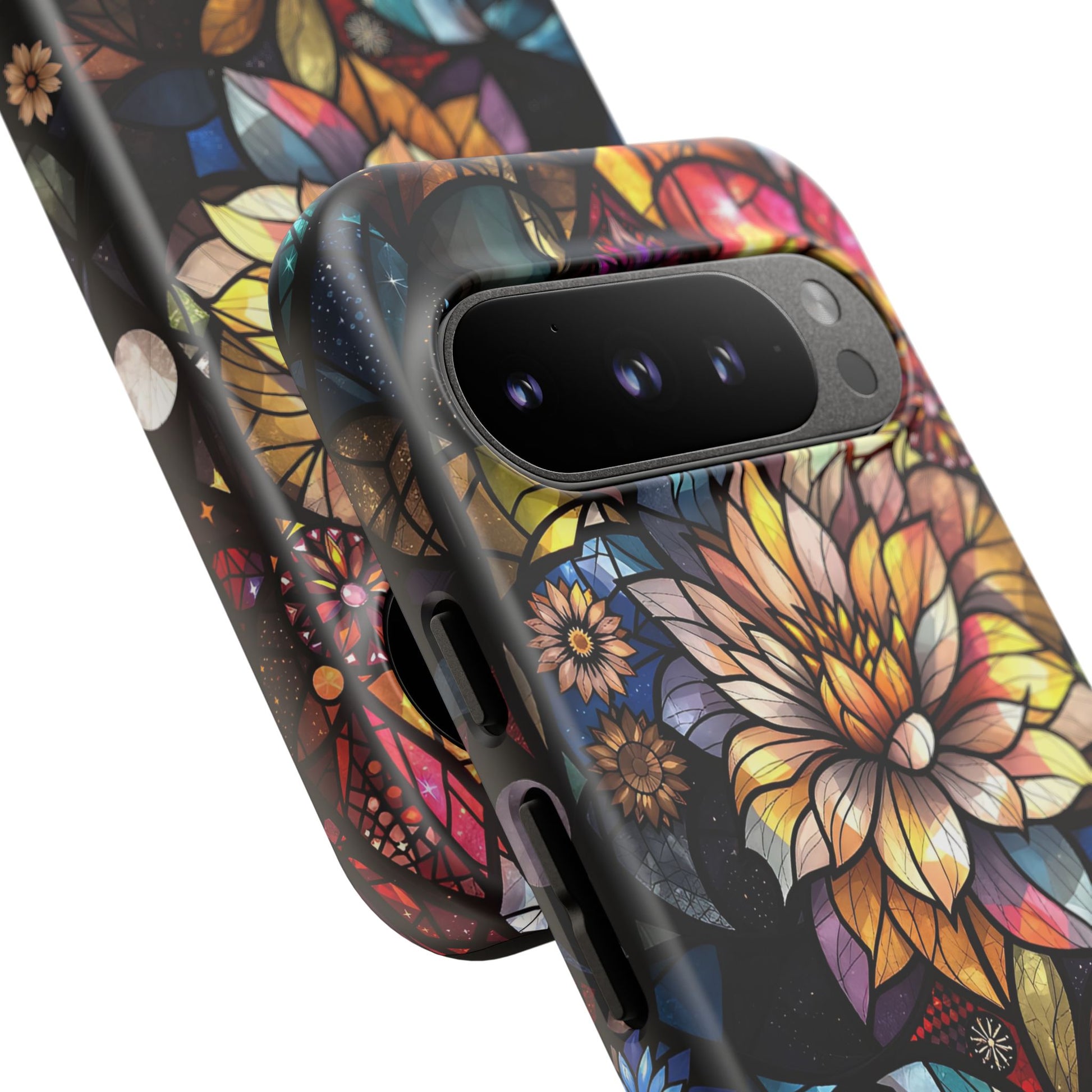 Floral Phone Case - Vibrant Petal Pattern, Tough Protection, Stylish Accessory, Gift for Nature Lovers, Eco-Friendly Design, Floral Art
