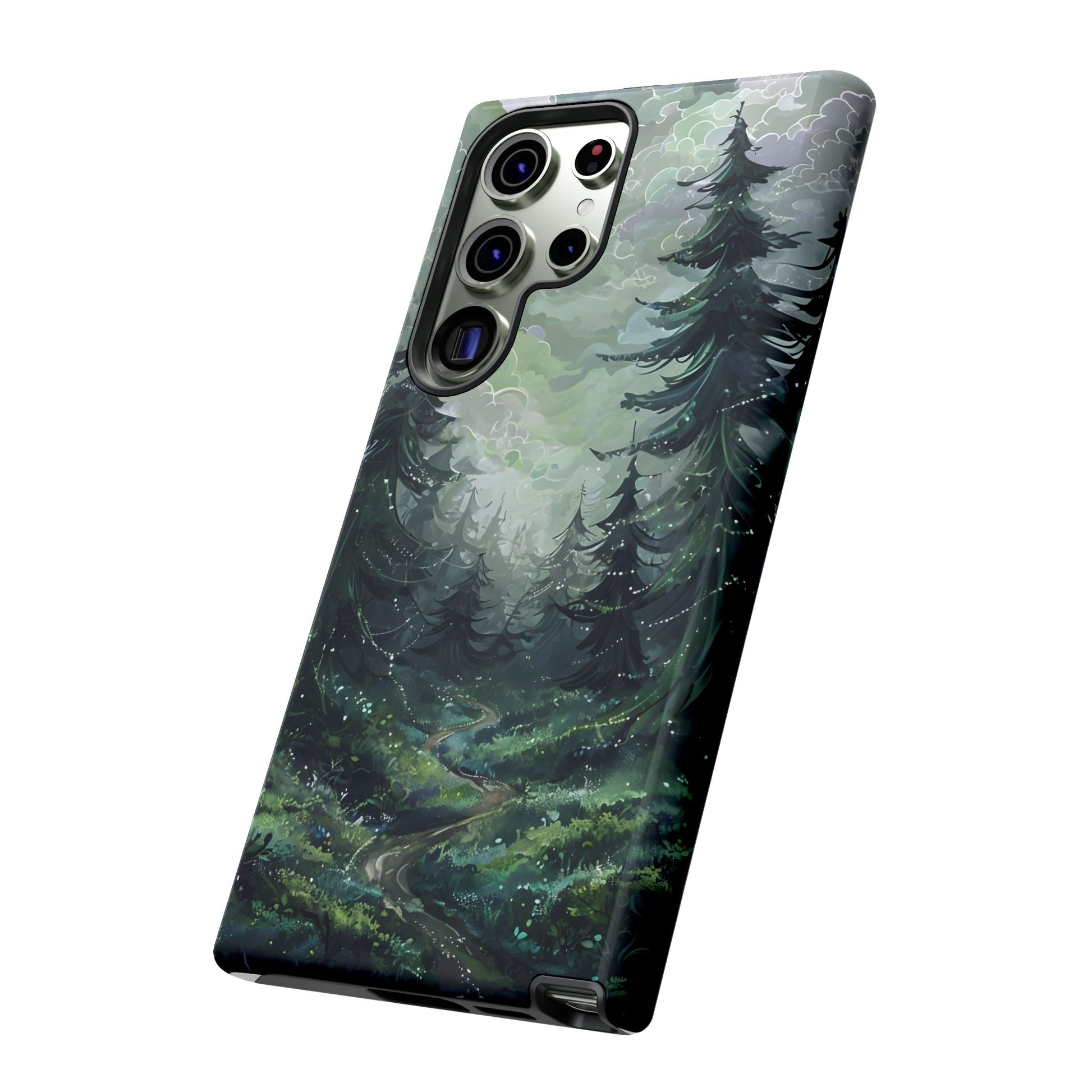 Phone Case, Whimsical Enchanted Forest, Tough Protective Cover, Unique Gift, Trendy