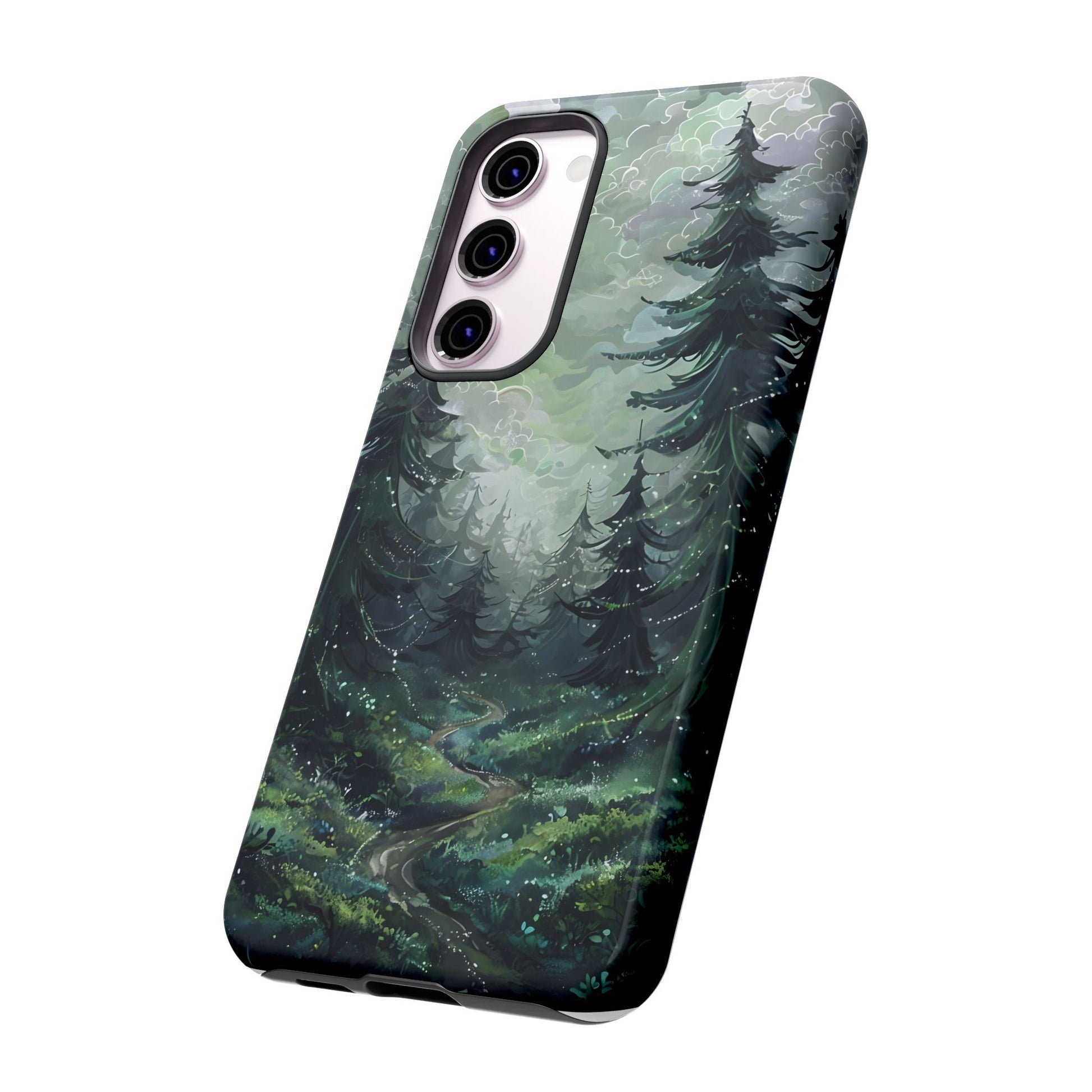 Phone Case, Whimsical Enchanted Forest, Tough Protective Cover, Unique Gift, Trendy