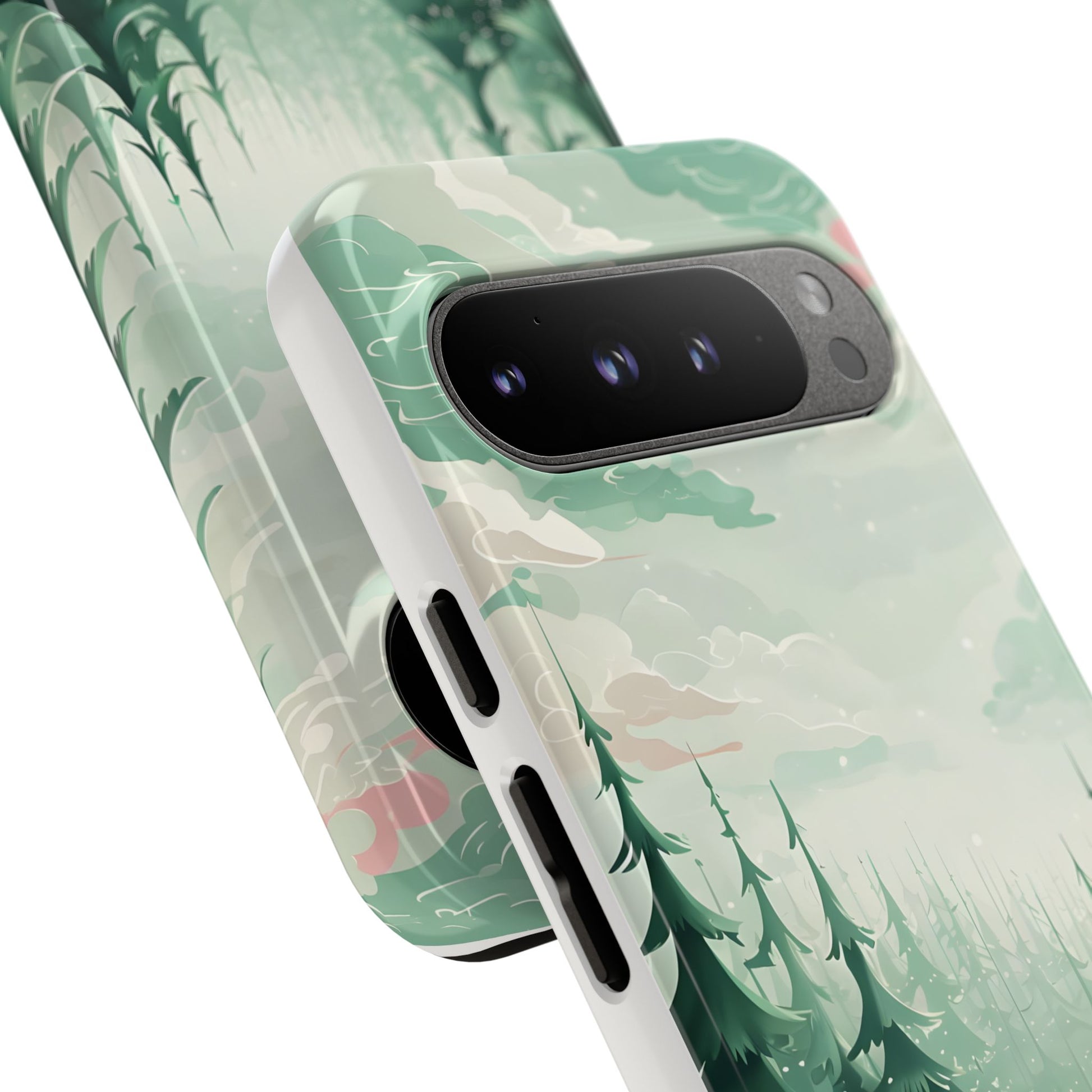 Phone Case, Tough Cover, Whimsical Enchanted Forest, Protective Phone Accessories, Forest Theme Phone Skin