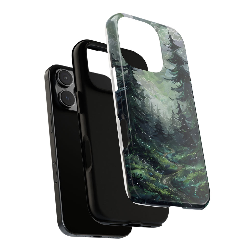 Phone Case, Whimsical Enchanted Forest, Tough Protective Cover, Unique Gift, Trendy