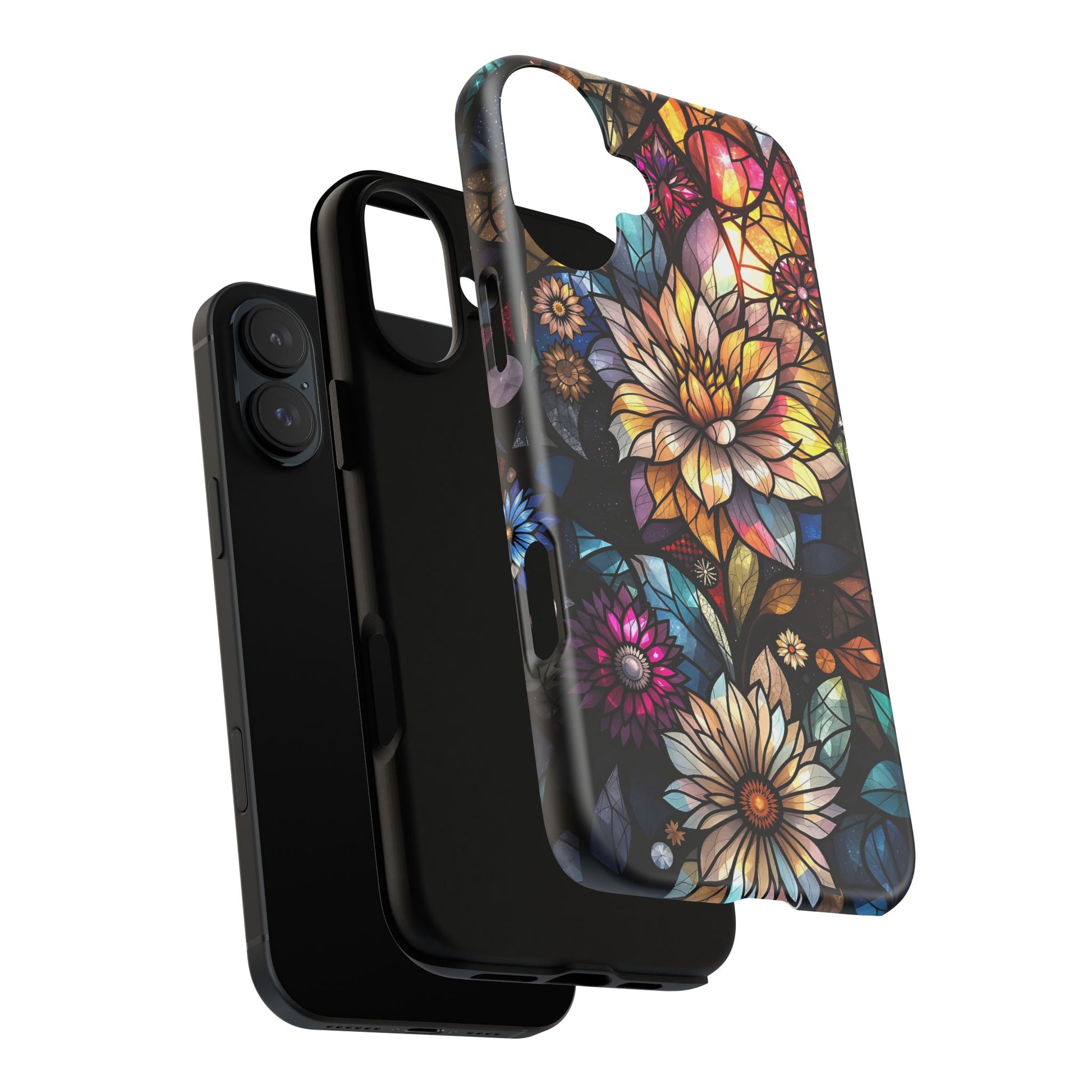 Floral Phone Case - Vibrant Petal Pattern, Tough Protection, Stylish Accessory, Gift for Nature Lovers, Eco-Friendly Design, Floral Art