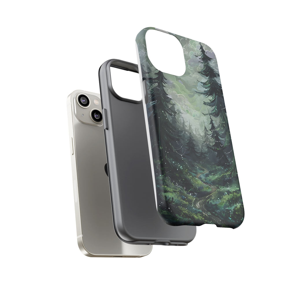 Phone Case, Whimsical Enchanted Forest, Tough Protective Cover, Unique Gift, Trendy