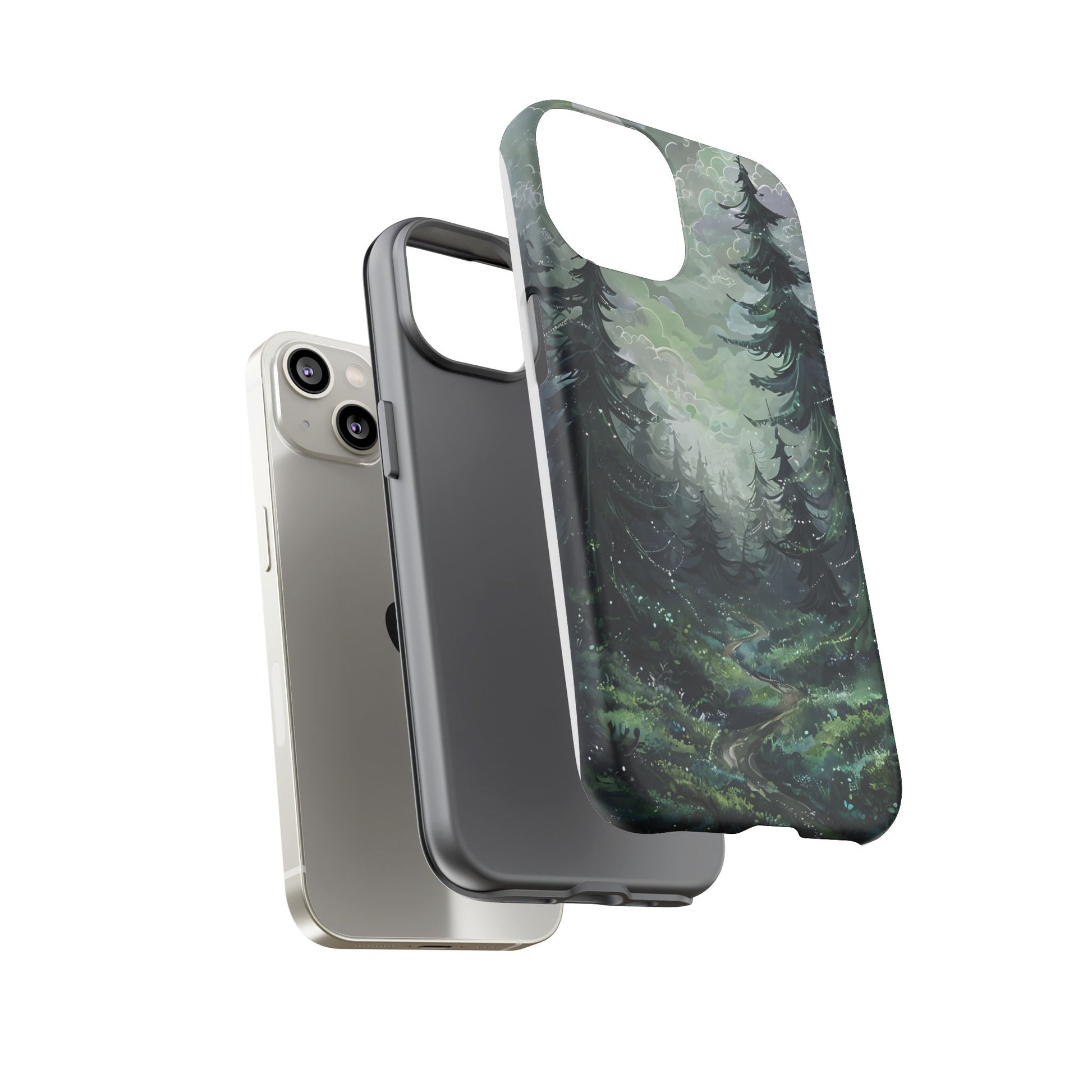 Phone Case, Whimsical Enchanted Forest, Tough Protective Cover, Unique Gift, Trendy