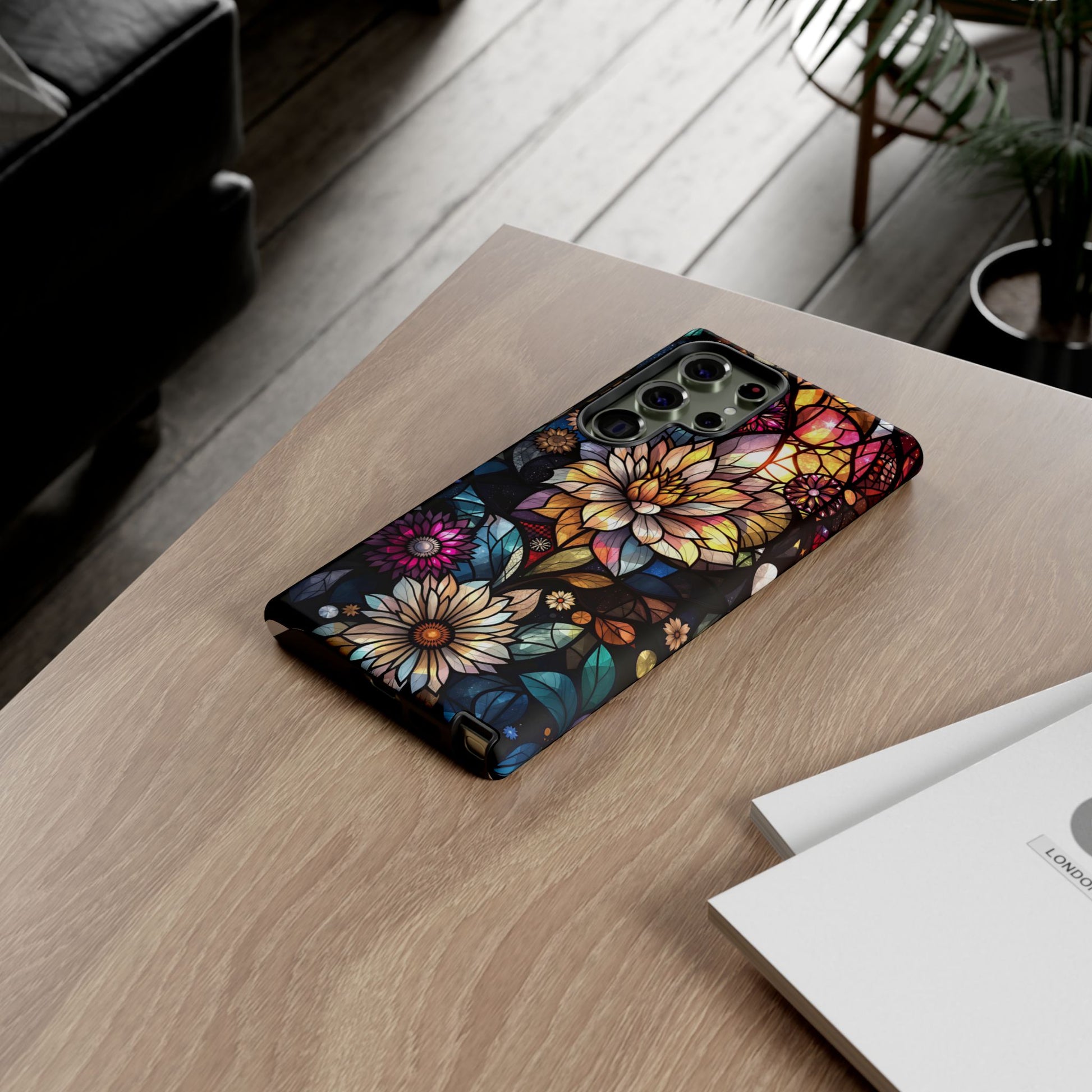 Floral Phone Case - Vibrant Petal Pattern, Tough Protection, Stylish Accessory, Gift for Nature Lovers, Eco-Friendly Design, Floral Art