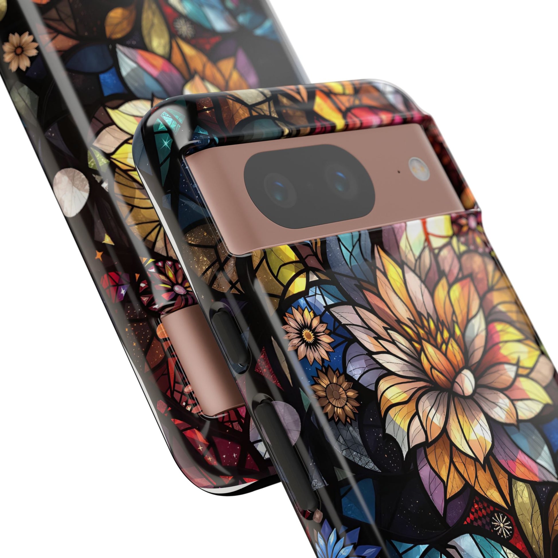 Floral Phone Case - Vibrant Petal Pattern, Tough Protection, Stylish Accessory, Gift for Nature Lovers, Eco-Friendly Design, Floral Art