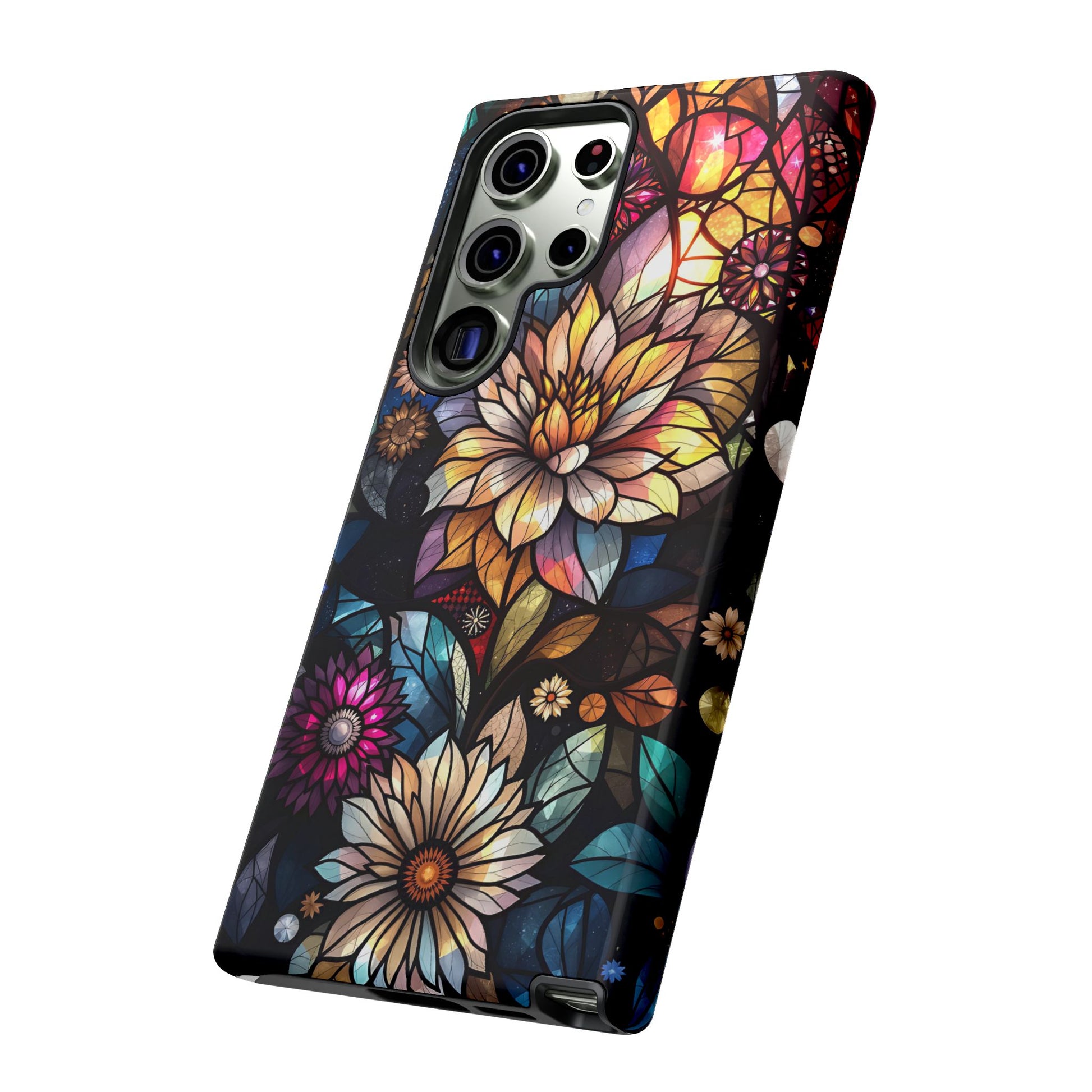 Floral Phone Case - Vibrant Petal Pattern, Tough Protection, Stylish Accessory, Gift for Nature Lovers, Eco-Friendly Design, Floral Art