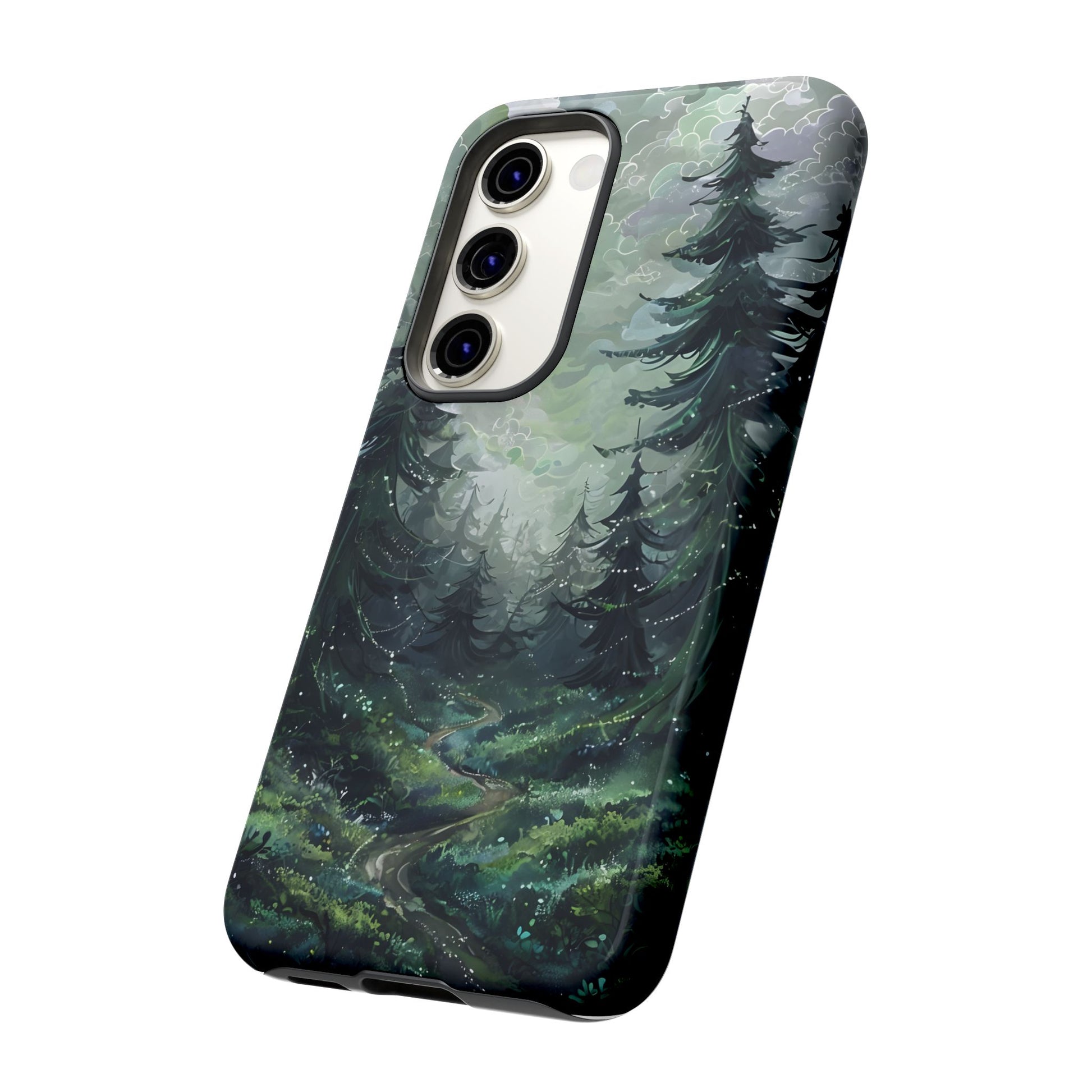 Phone Case, Whimsical Enchanted Forest, Tough Protective Cover, Unique Gift, Trendy