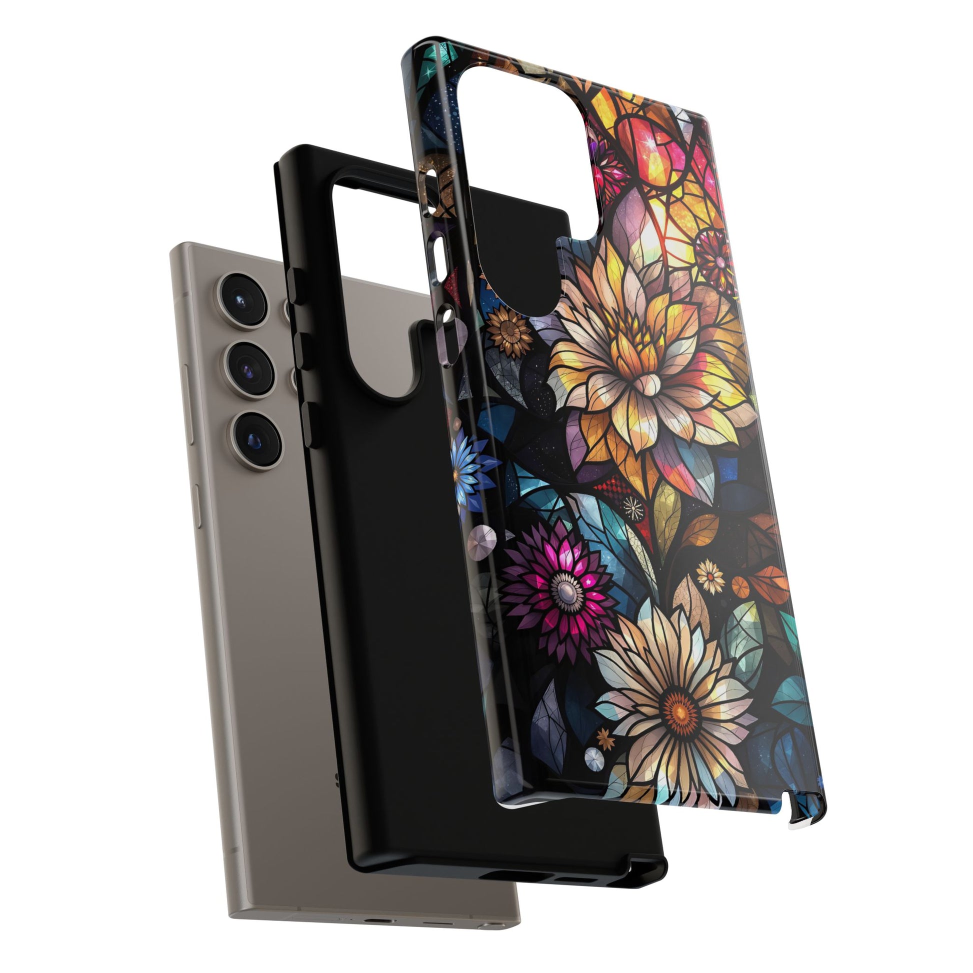 Floral Phone Case - Vibrant Petal Pattern, Tough Protection, Stylish Accessory, Gift for Nature Lovers, Eco-Friendly Design, Floral Art
