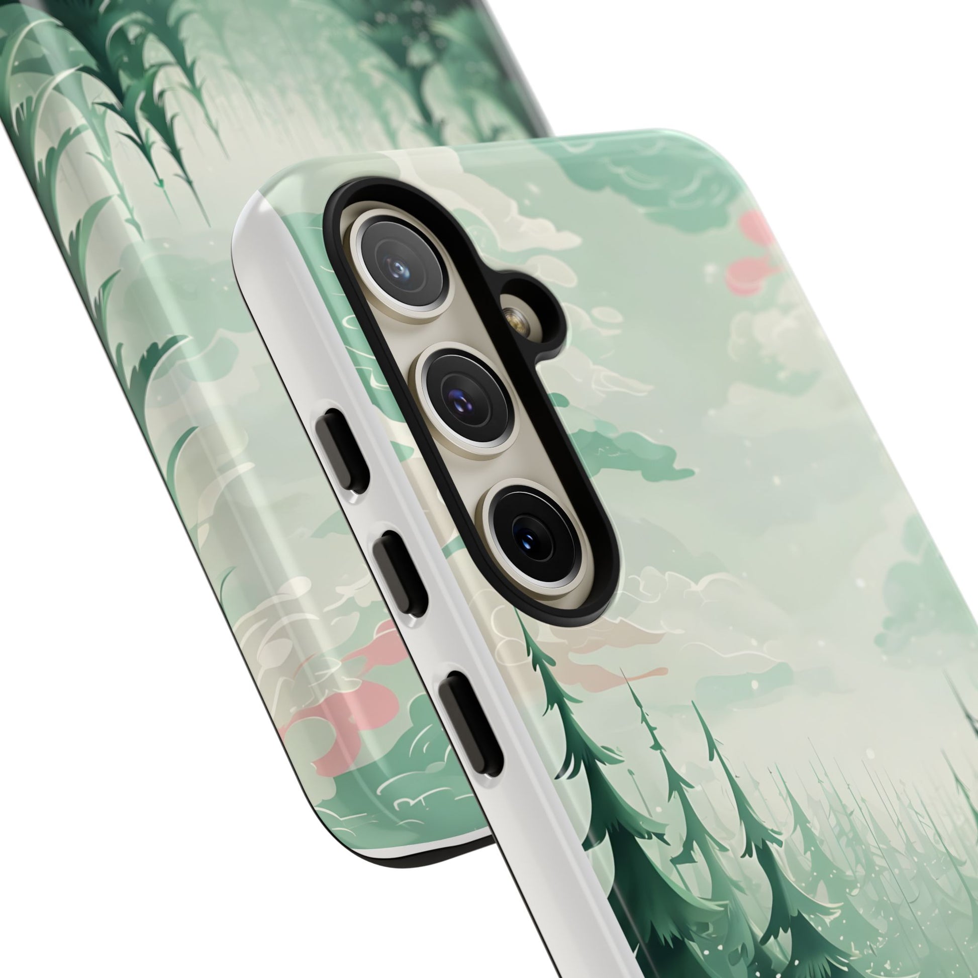 Phone Case, Tough Cover, Whimsical Enchanted Forest, Protective Phone Accessories, Forest Theme Phone Skin