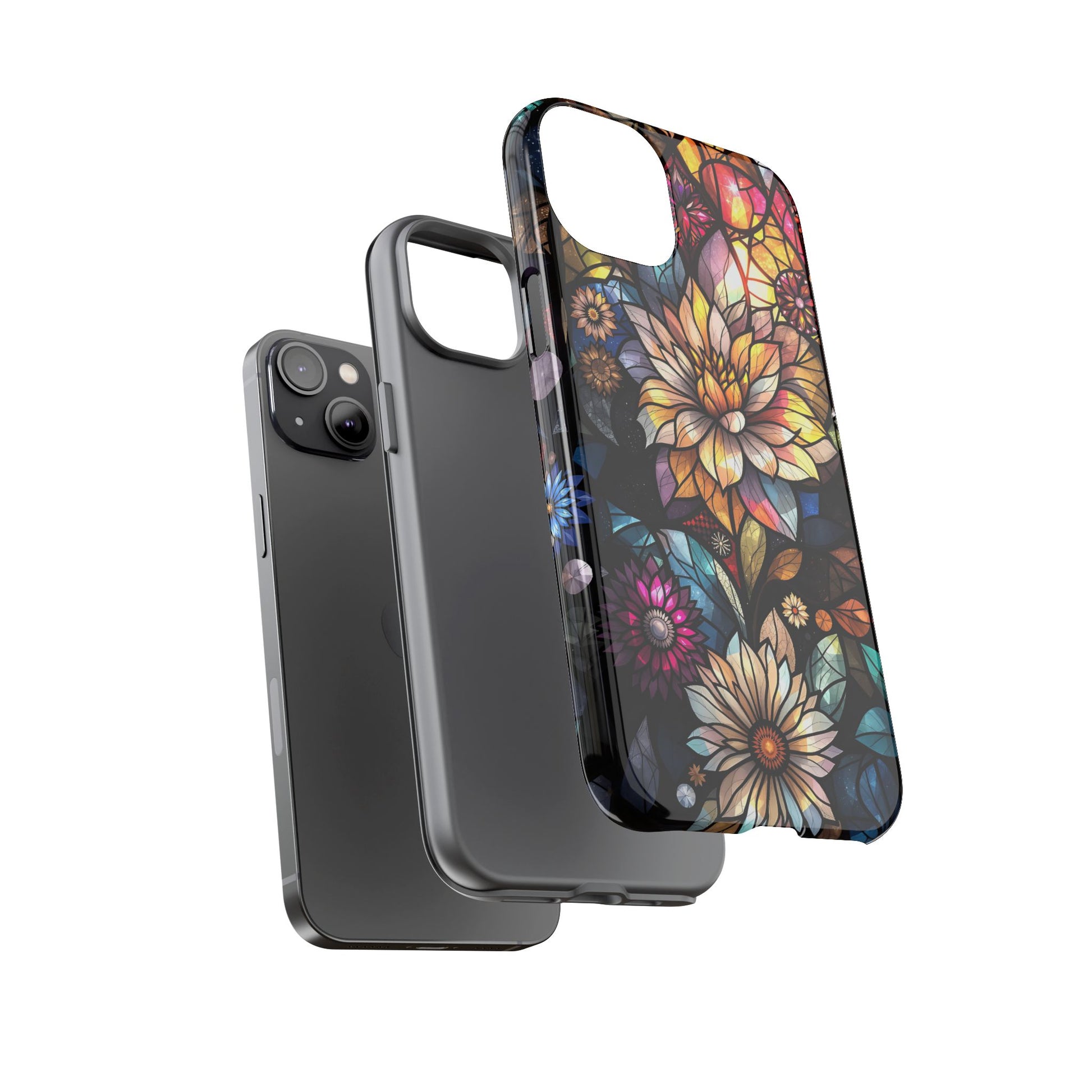 Floral Phone Case - Vibrant Petal Pattern, Tough Protection, Stylish Accessory, Gift for Nature Lovers, Eco-Friendly Design, Floral Art