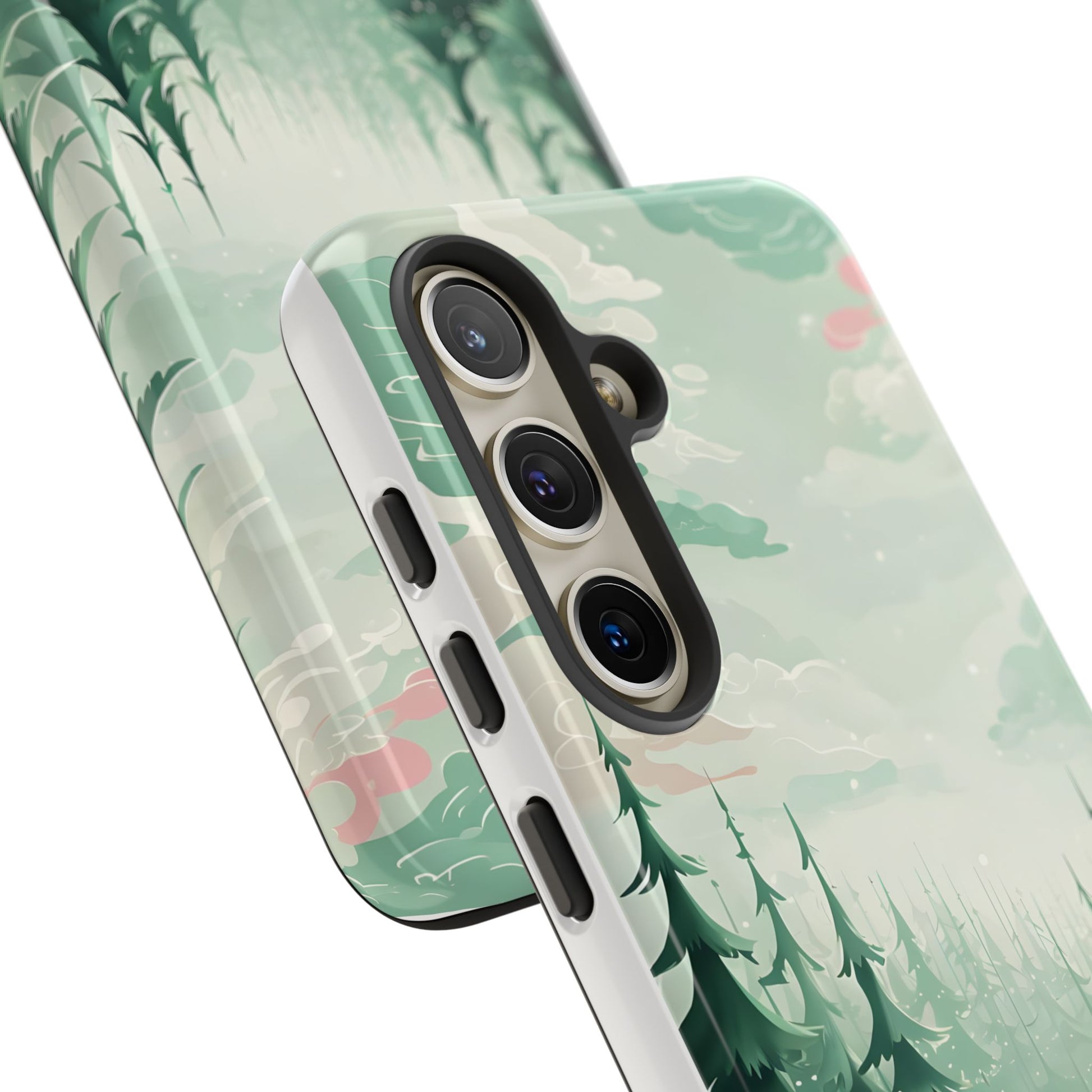 Phone Case, Tough Cover, Whimsical Enchanted Forest, Protective Phone Accessories, Forest Theme Phone Skin