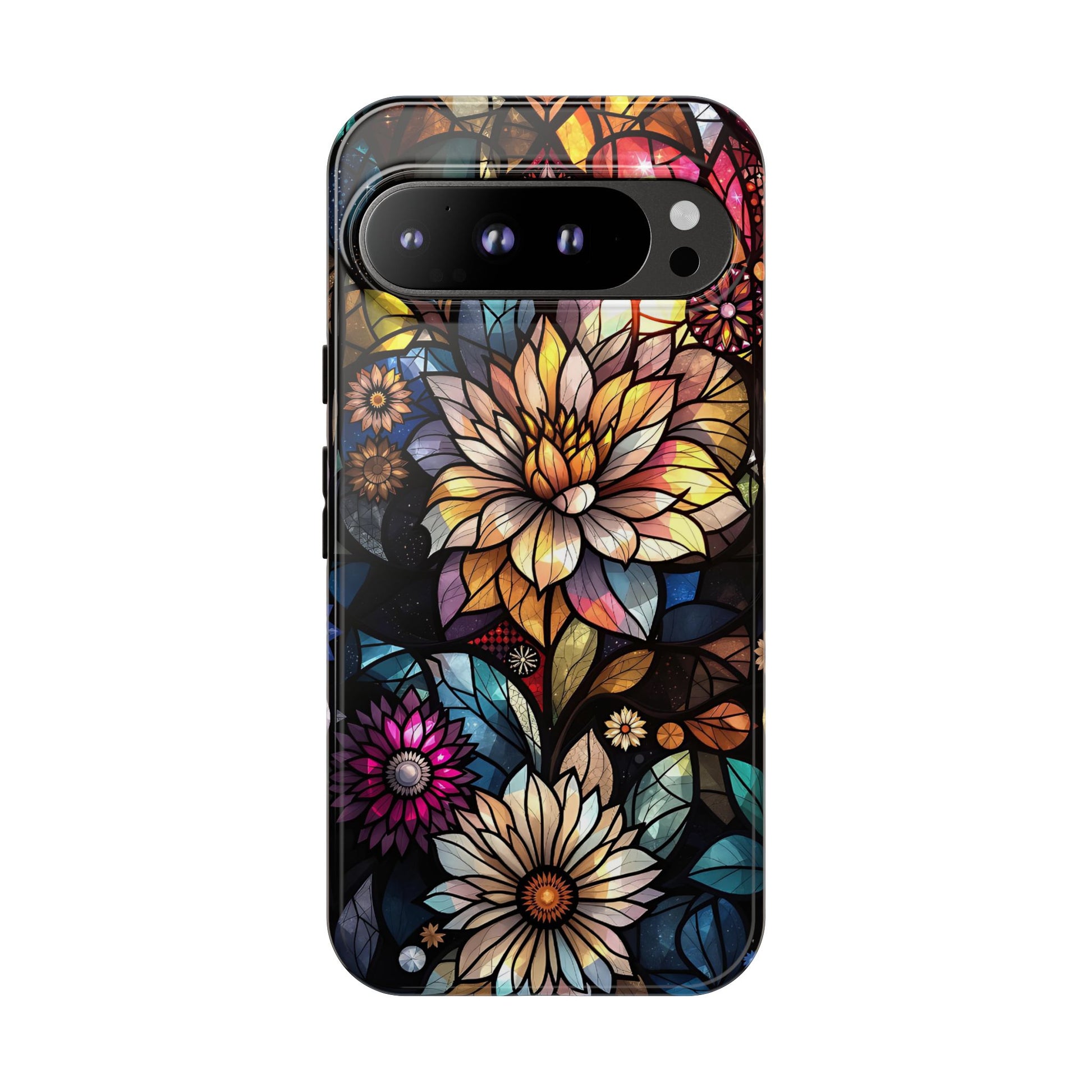 Floral Phone Case - Vibrant Petal Pattern, Tough Protection, Stylish Accessory, Gift for Nature Lovers, Eco-Friendly Design, Floral Art