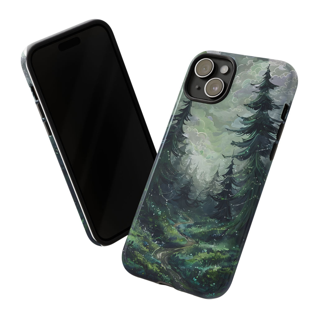 Phone Case, Whimsical Enchanted Forest, Tough Protective Cover, Unique Gift, Trendy