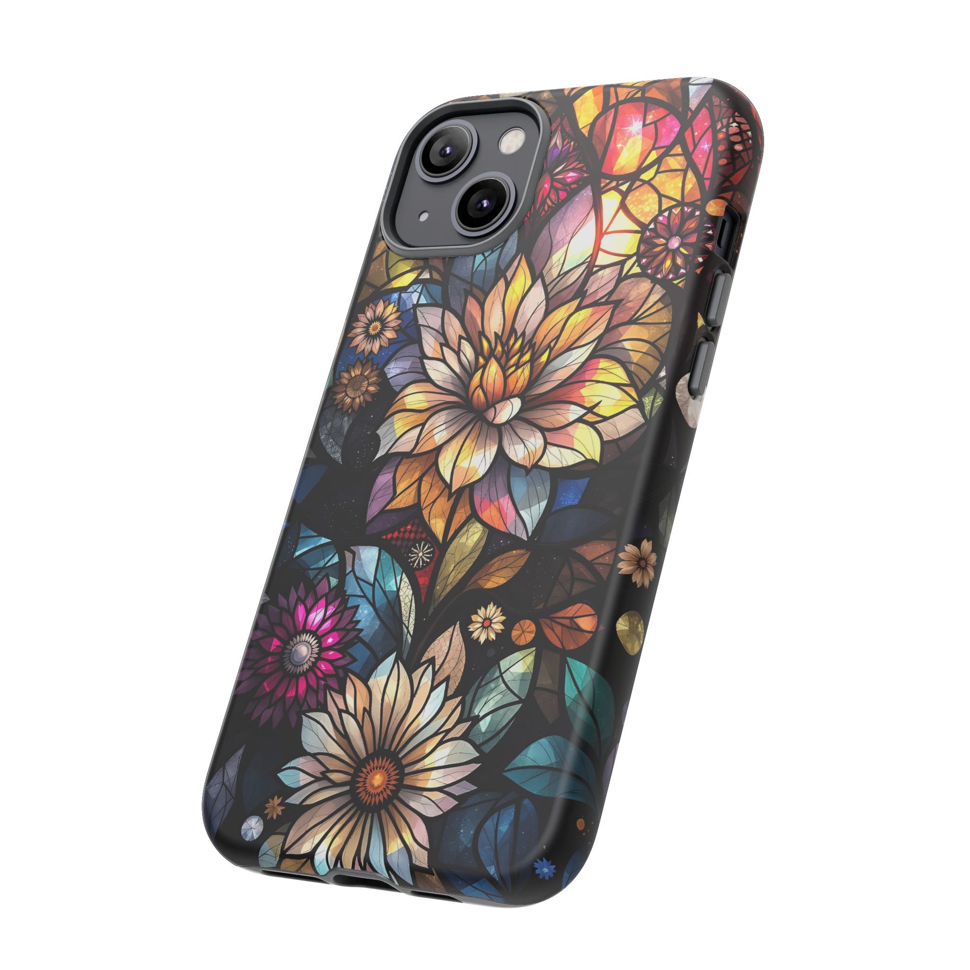 Floral Phone Case - Vibrant Petal Pattern, Tough Protection, Stylish Accessory, Gift for Nature Lovers, Eco-Friendly Design, Floral Art