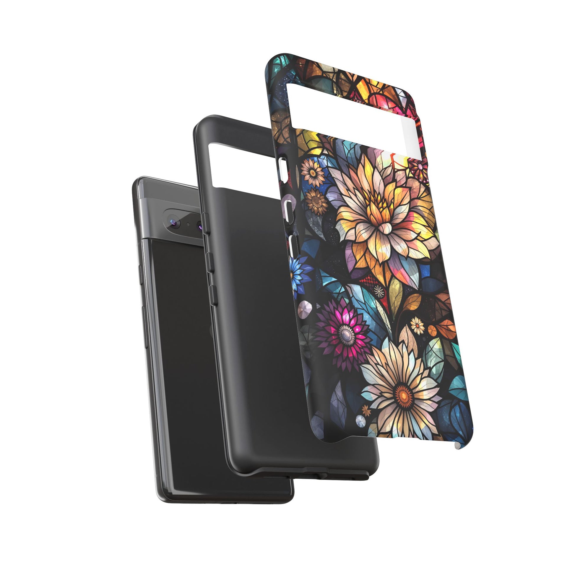 Floral Phone Case - Vibrant Petal Pattern, Tough Protection, Stylish Accessory, Gift for Nature Lovers, Eco-Friendly Design, Floral Art