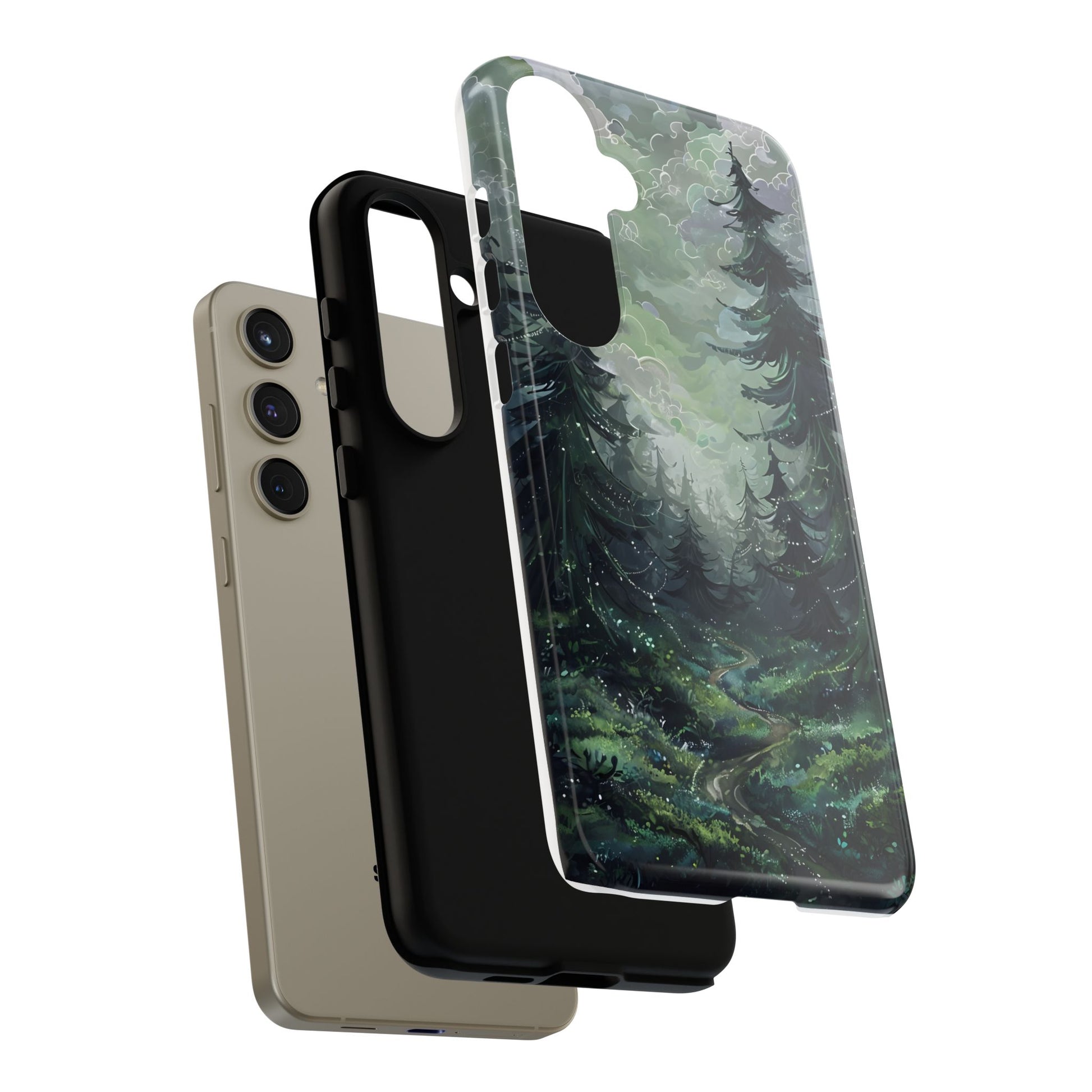 Phone Case, Whimsical Enchanted Forest, Tough Protective Cover, Unique Gift, Trendy