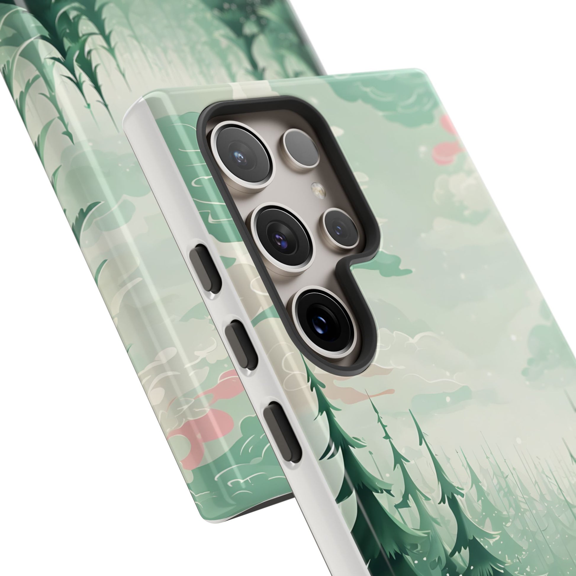 Phone Case, Tough Cover, Whimsical Enchanted Forest, Protective Phone Accessories, Forest Theme Phone Skin
